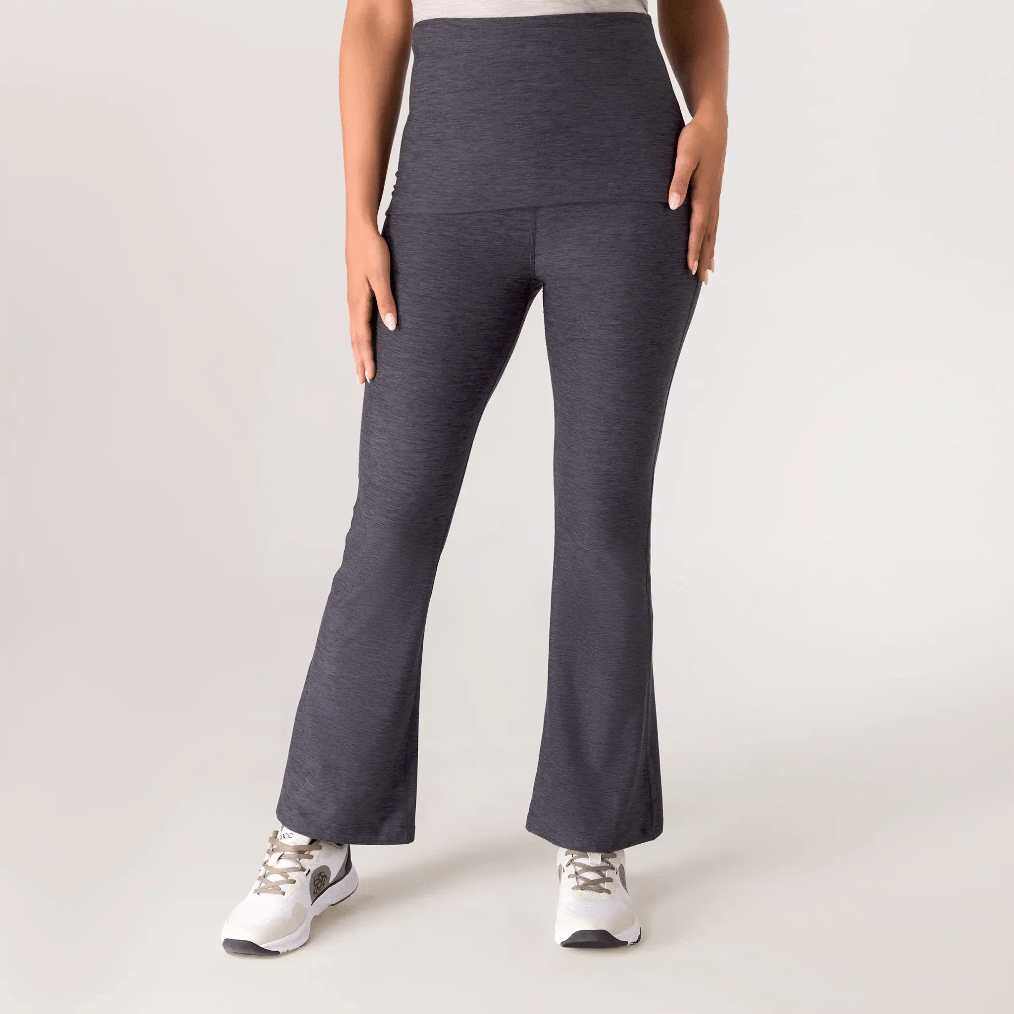 Rhythm Flared Legging - KDF CHARCOAL