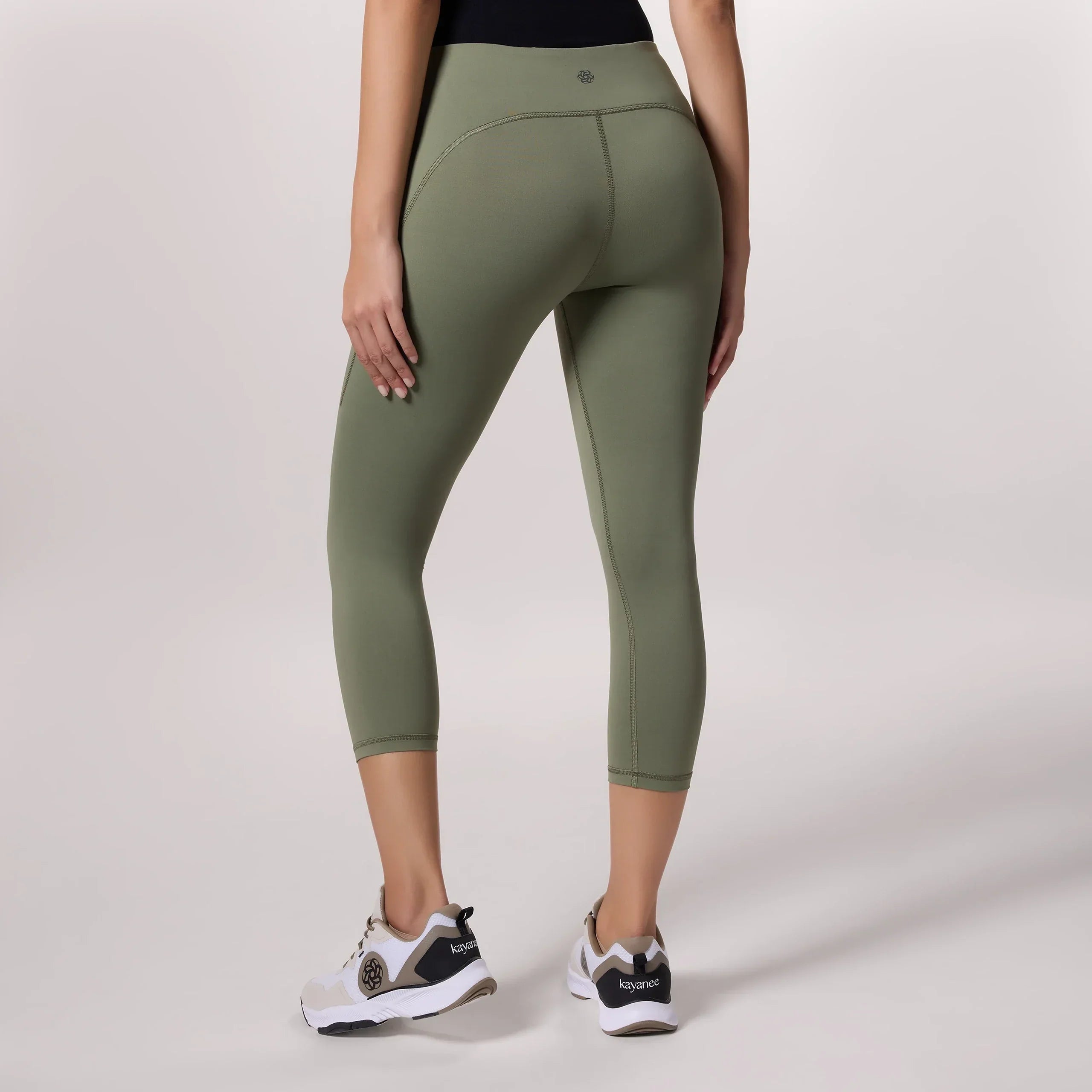Freestyle Cropped Legging - CORE MUSK GREEN