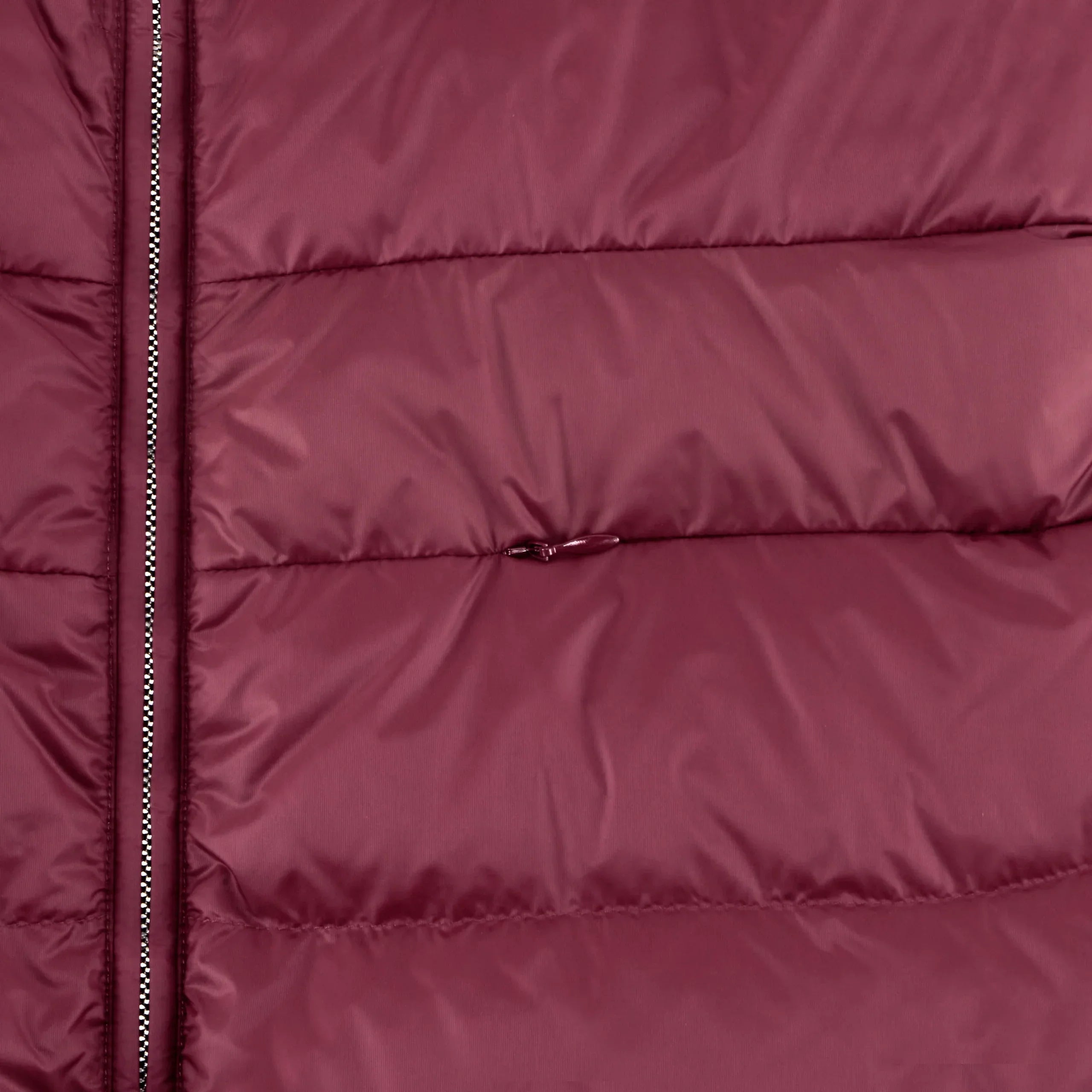 Maxi Puffer Gilet - SEASONAL BURGUNDY