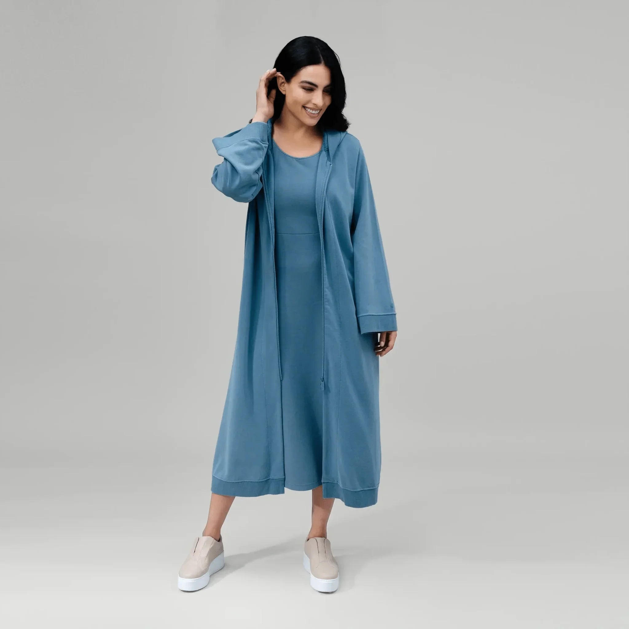 Good To Go Abaya - CORE BLUE