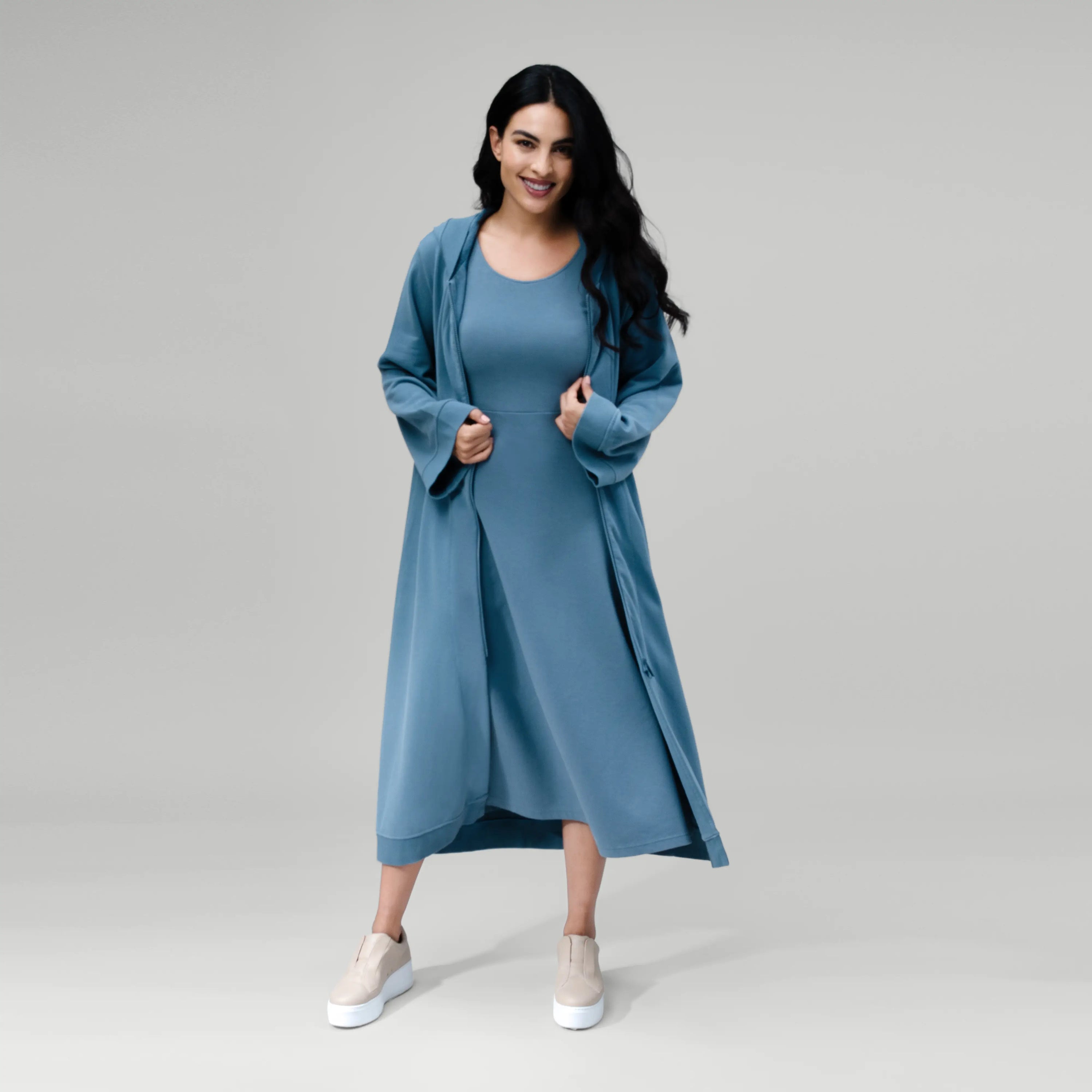 Good To Go Abaya - CORE BLUE