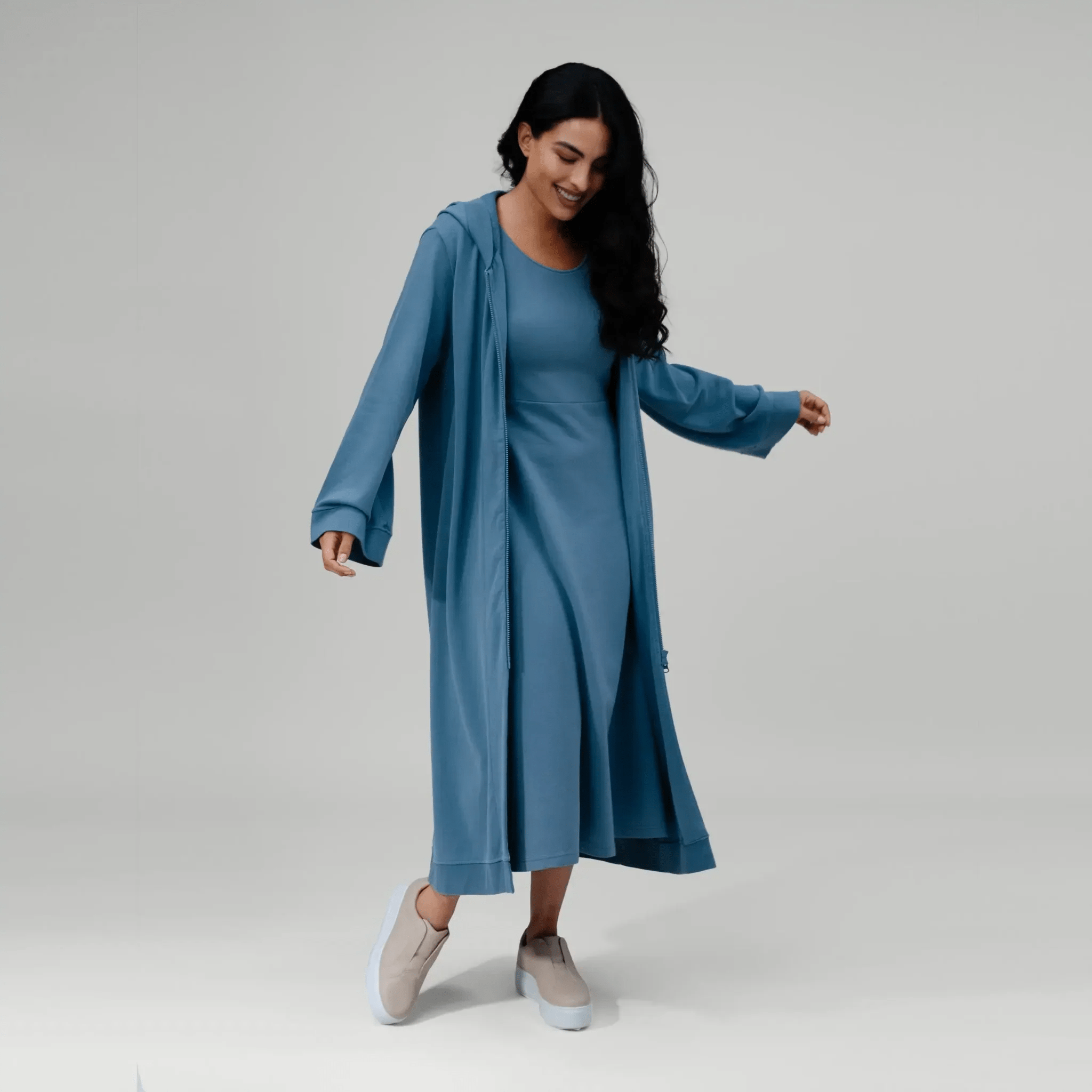 Good To Go Abaya - CORE BLUE