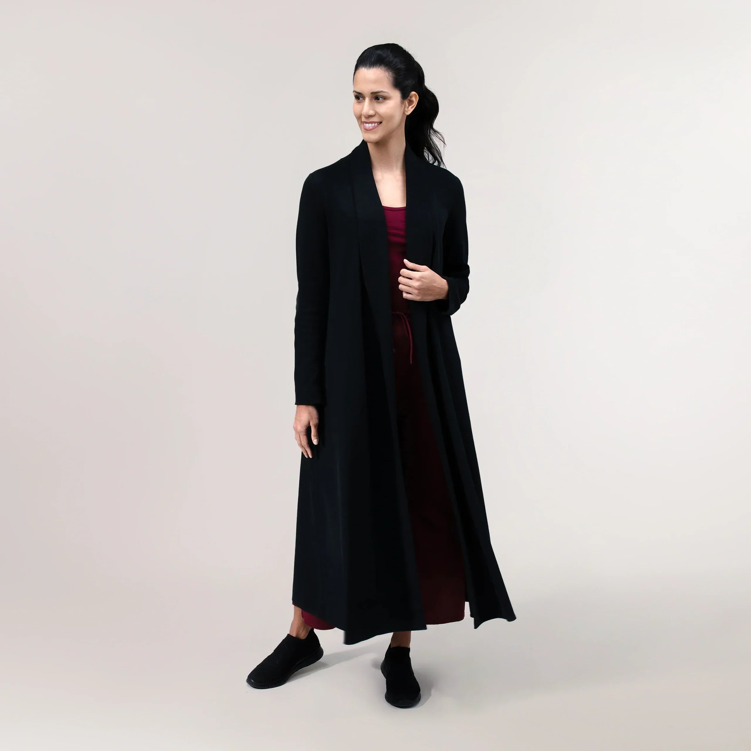 Weekday Abaya - CORE BLACK