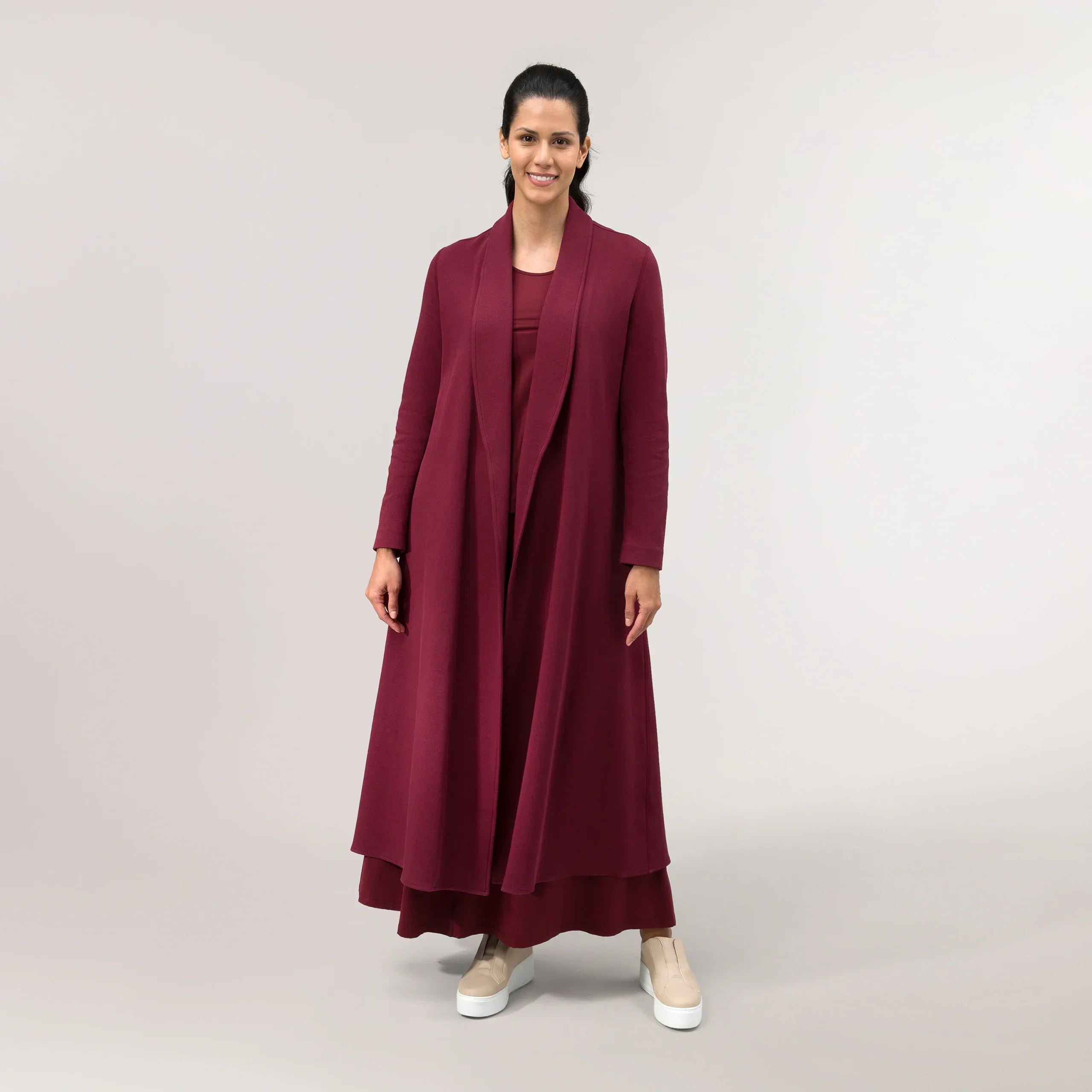 Weekday Abaya - CORE GRAPE RED