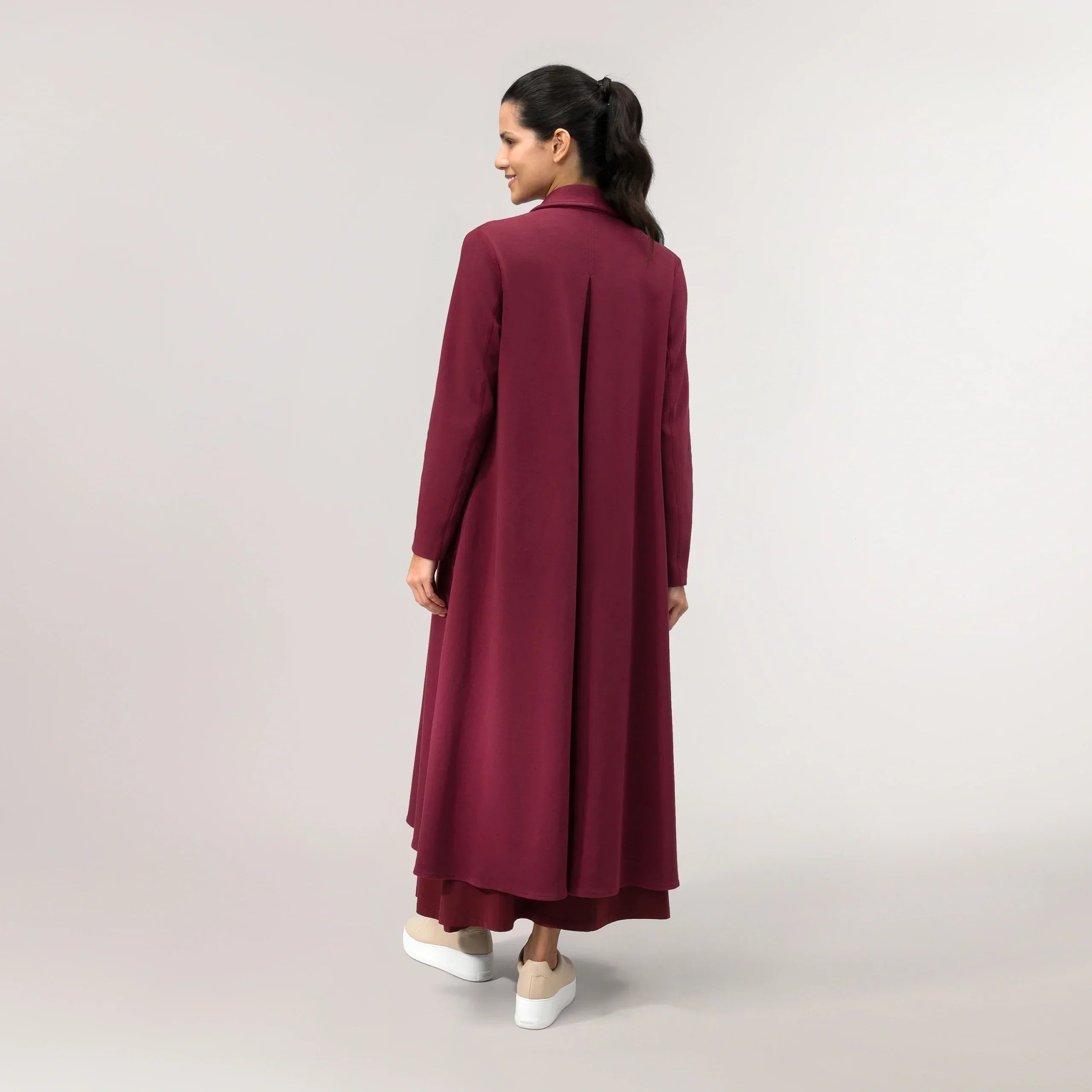 Weekday Abaya - CORE GRAPE RED