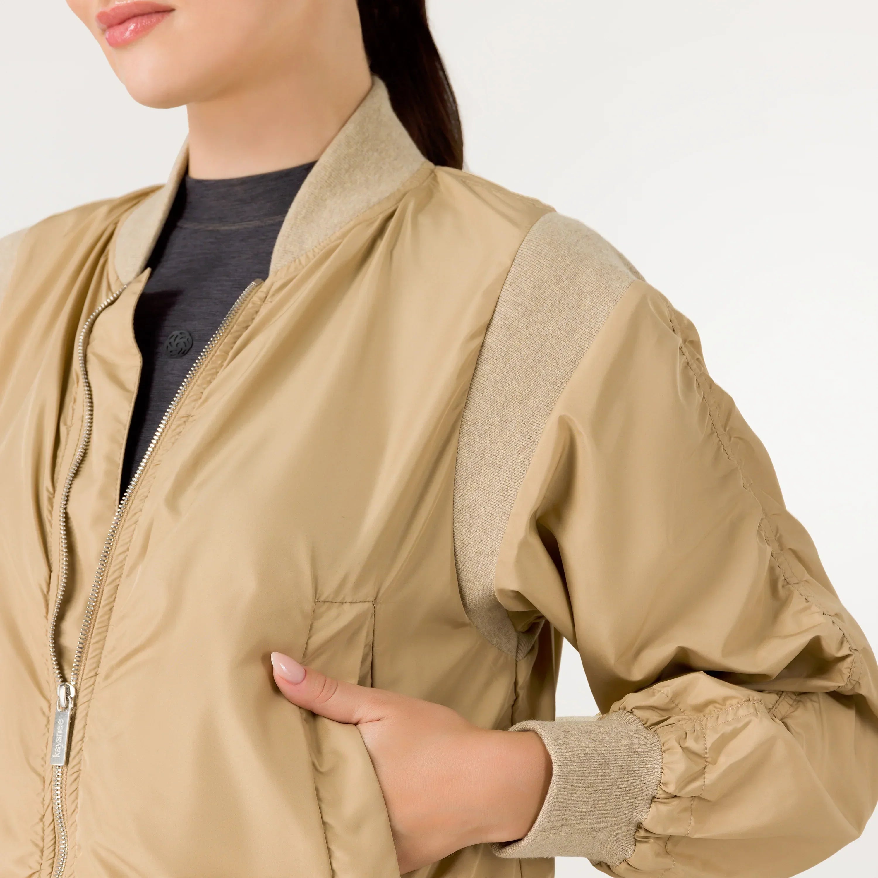 Bomber Parka - SEASONAL SAND