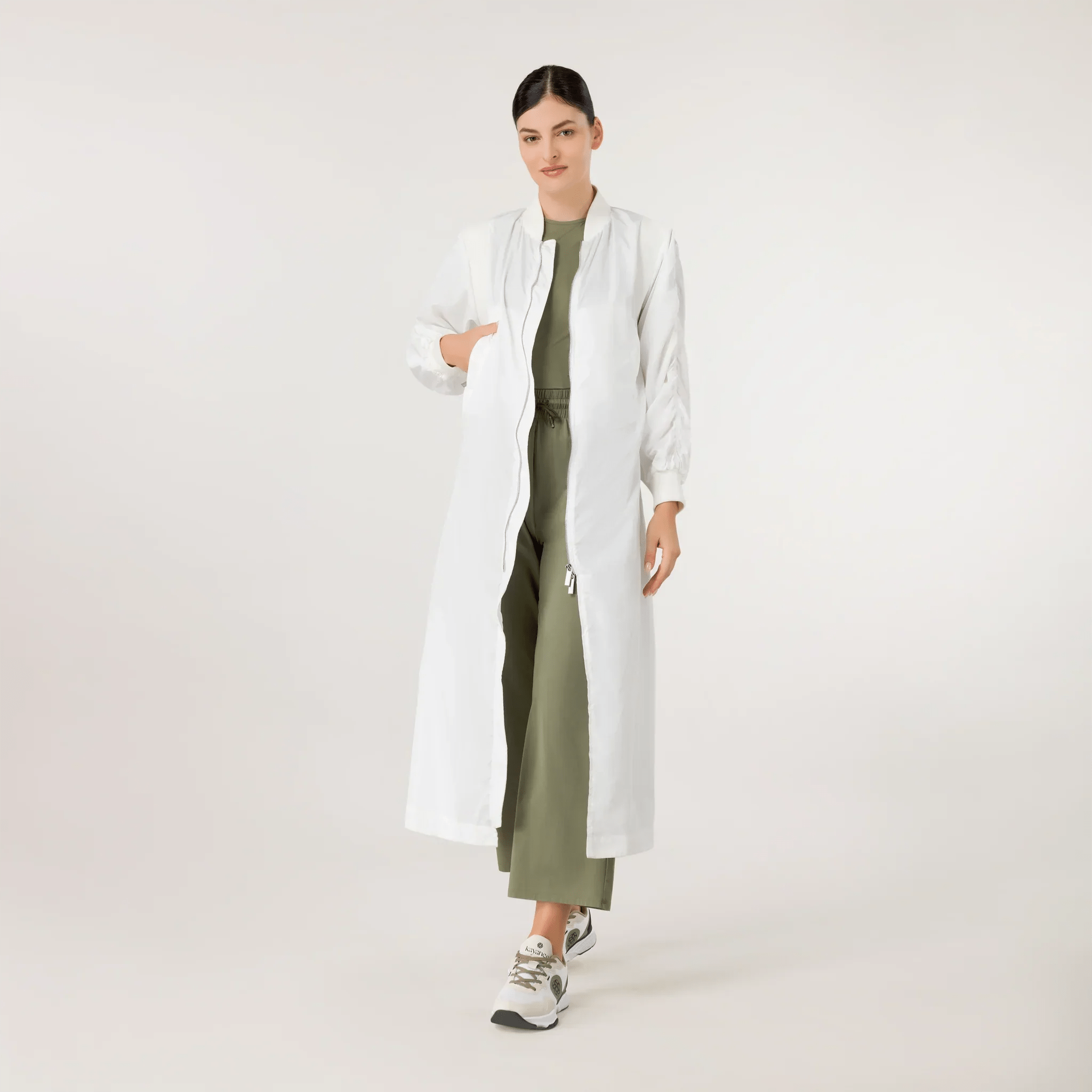 Bomber Parka - SEASONAL WHITE