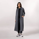 Pleated Abaya - SEASONAL CHARCOAL GREY