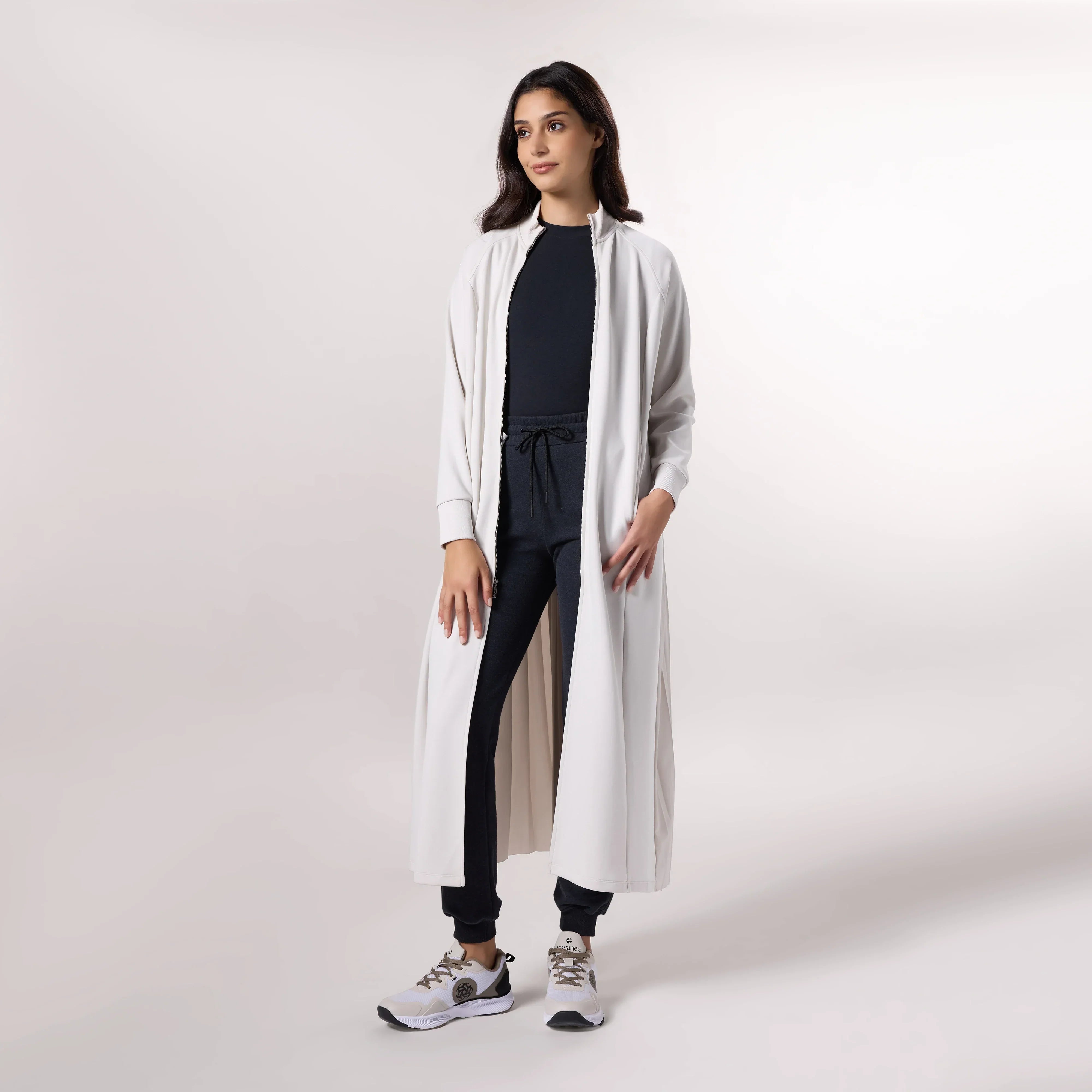 Pleated Abaya - SEASONAL STONE