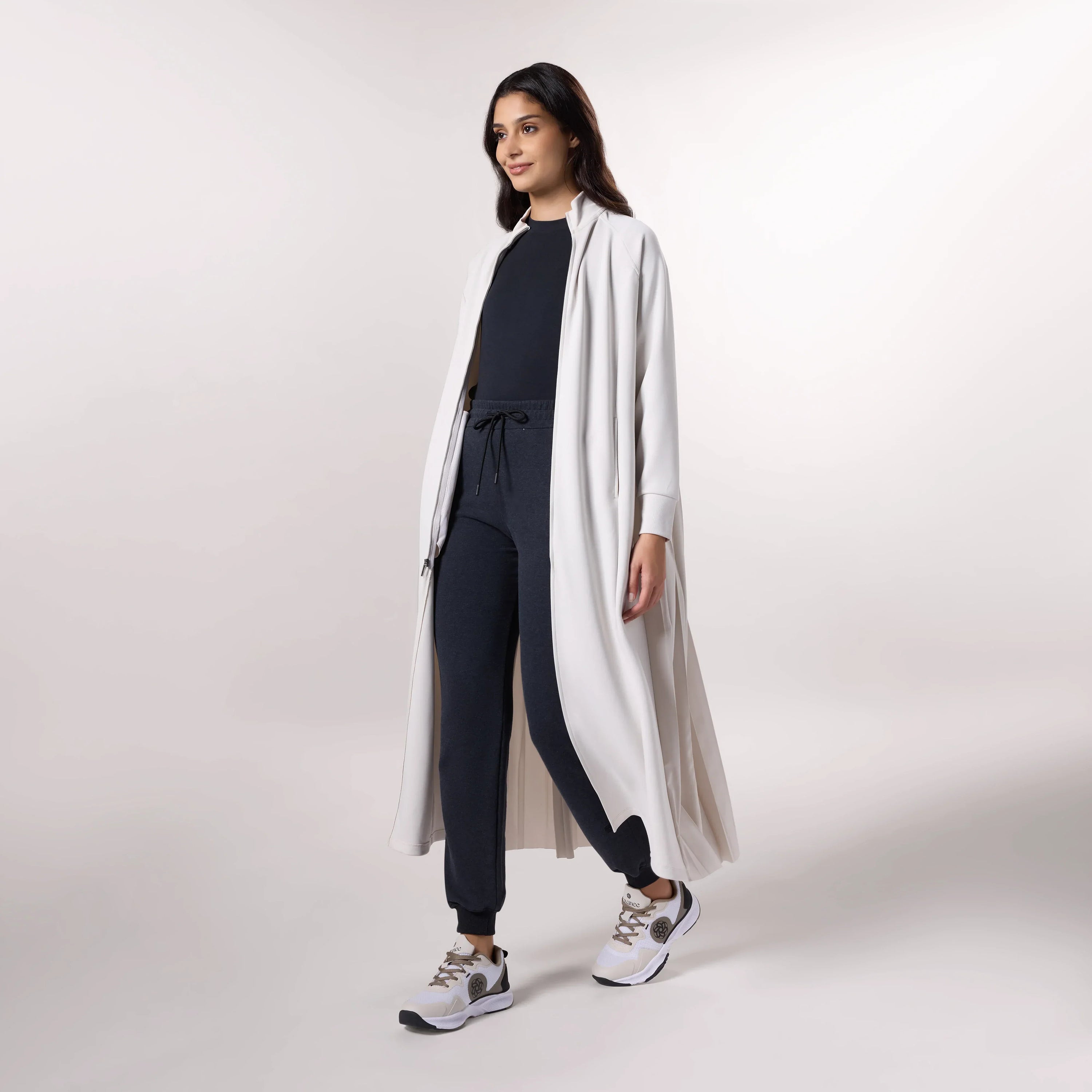 Pleated Abaya - SEASONAL STONE
