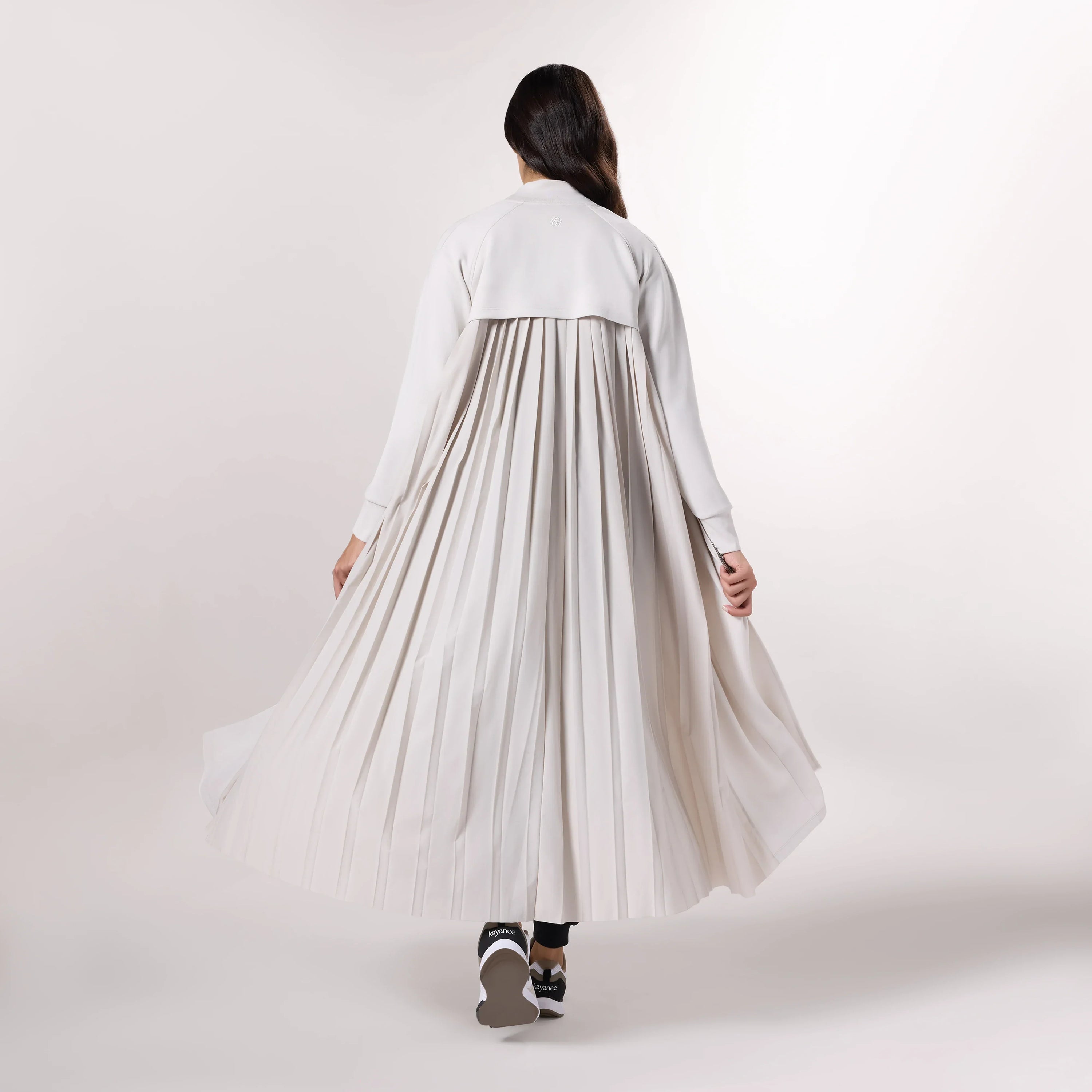 Pleated Abaya - SEASONAL STONE