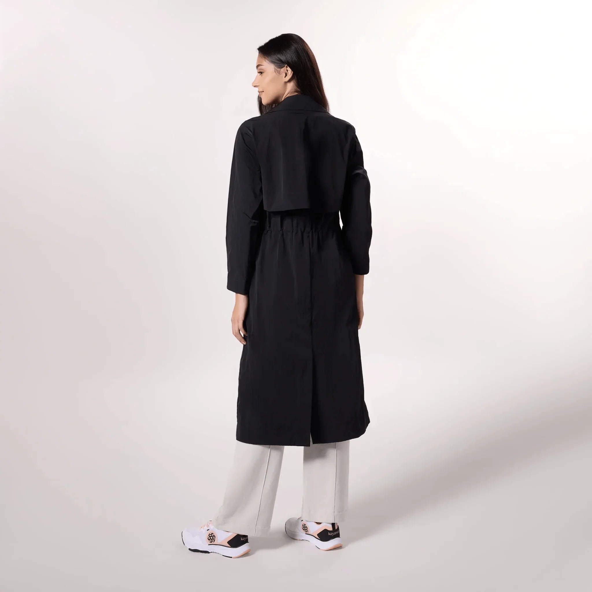 Lightweight Trench Coat - SEASONAL BLACK