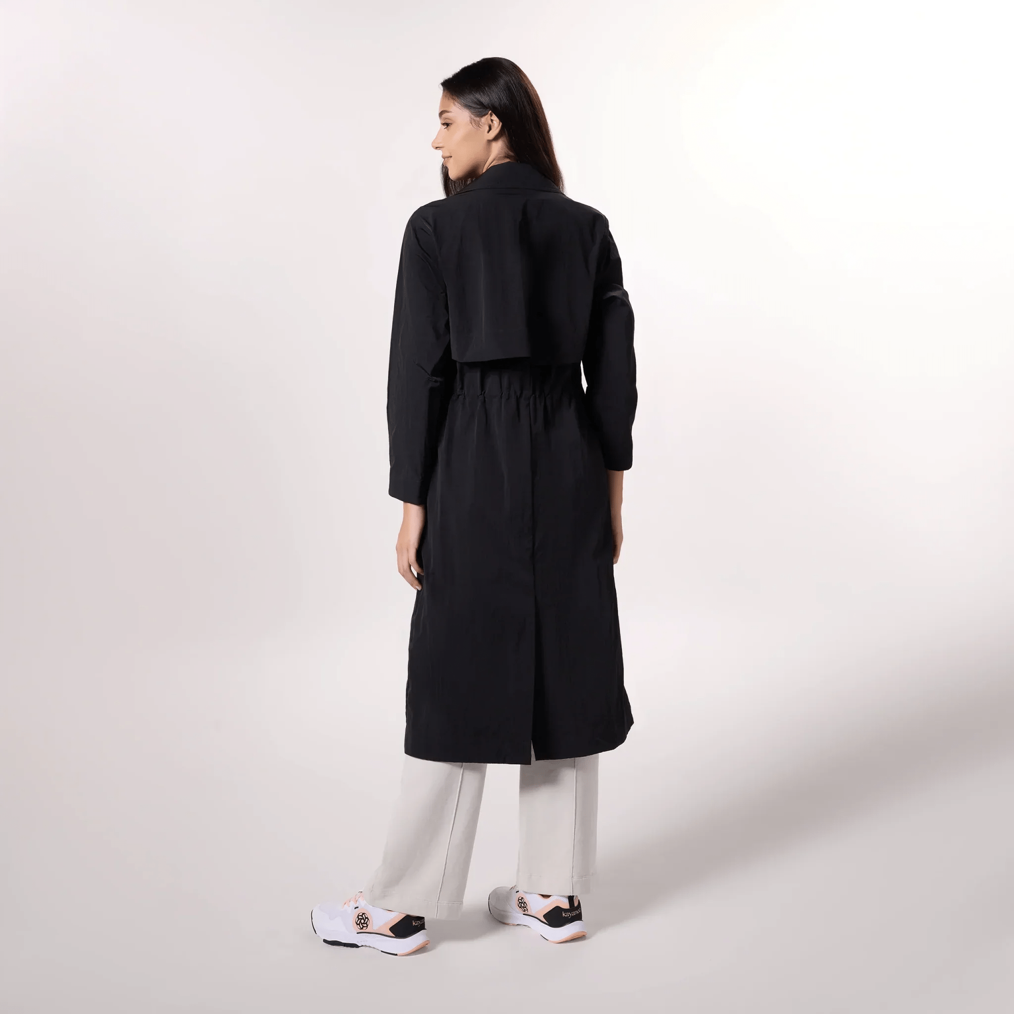 Lightweight Trench Coat - SEASONAL BLACK