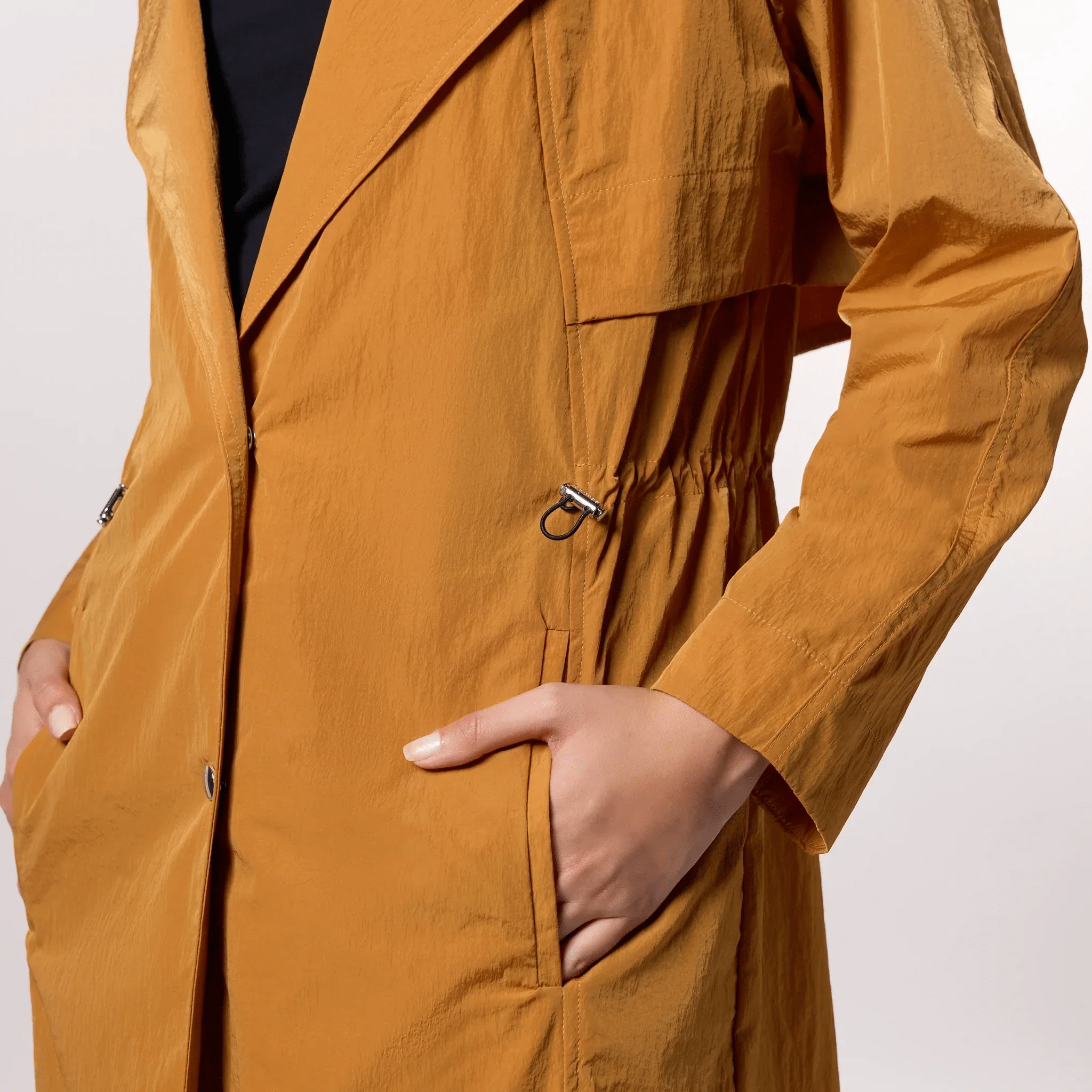 Lightweight Trench Coat - SEASONAL ORANGE