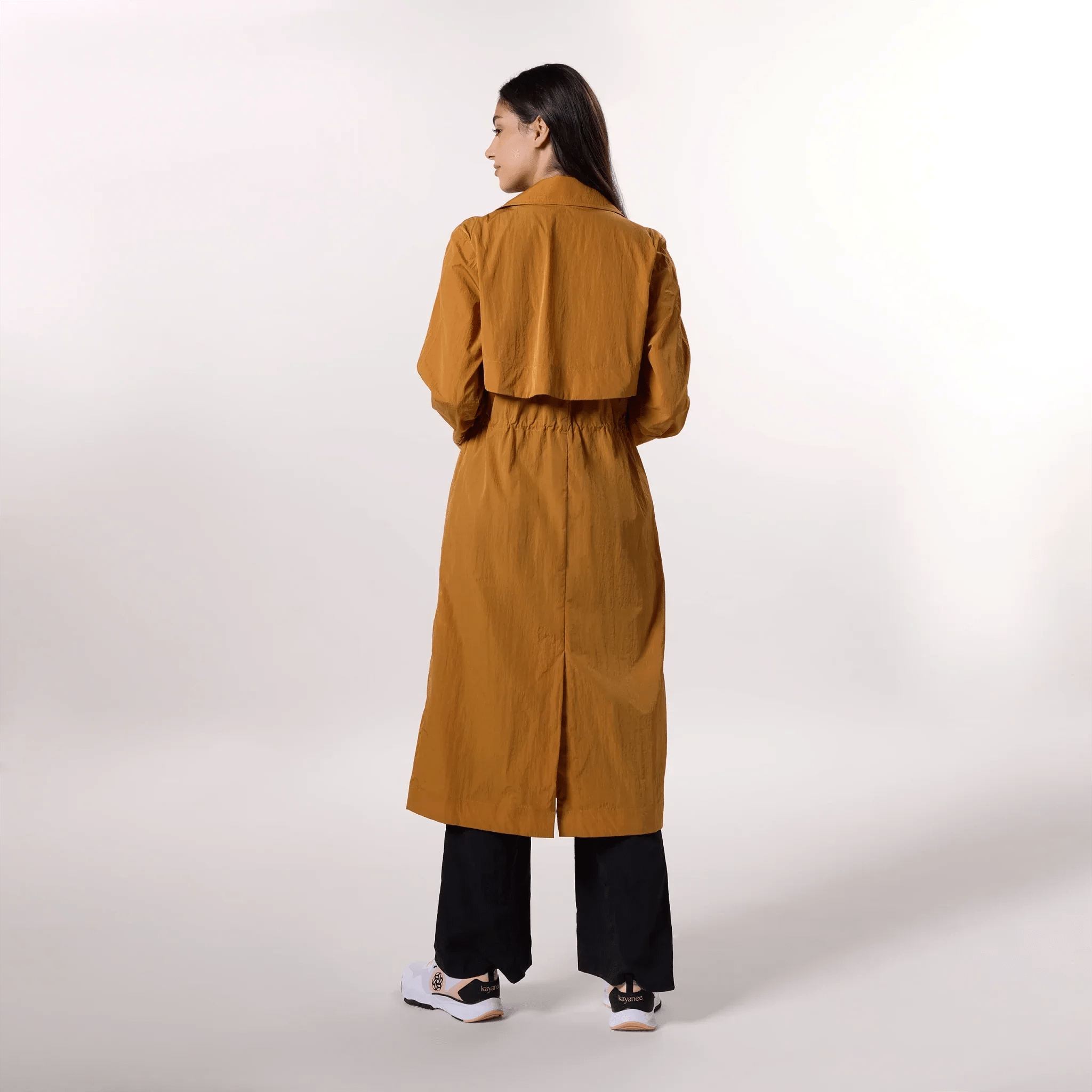 Lightweight Trench Coat - SEASONAL ORANGE
