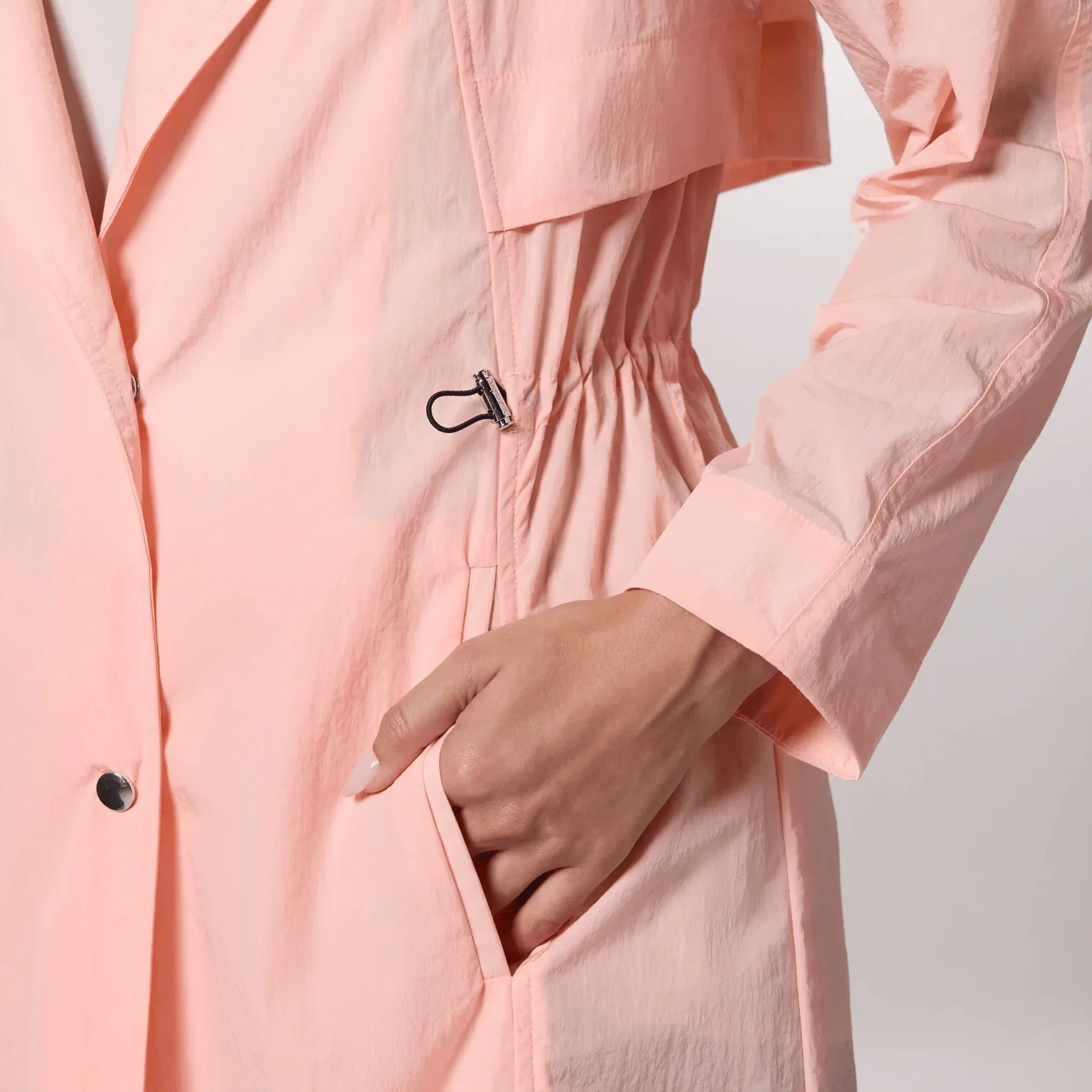 Lightweight Trench Coat - SEASONAL PINK