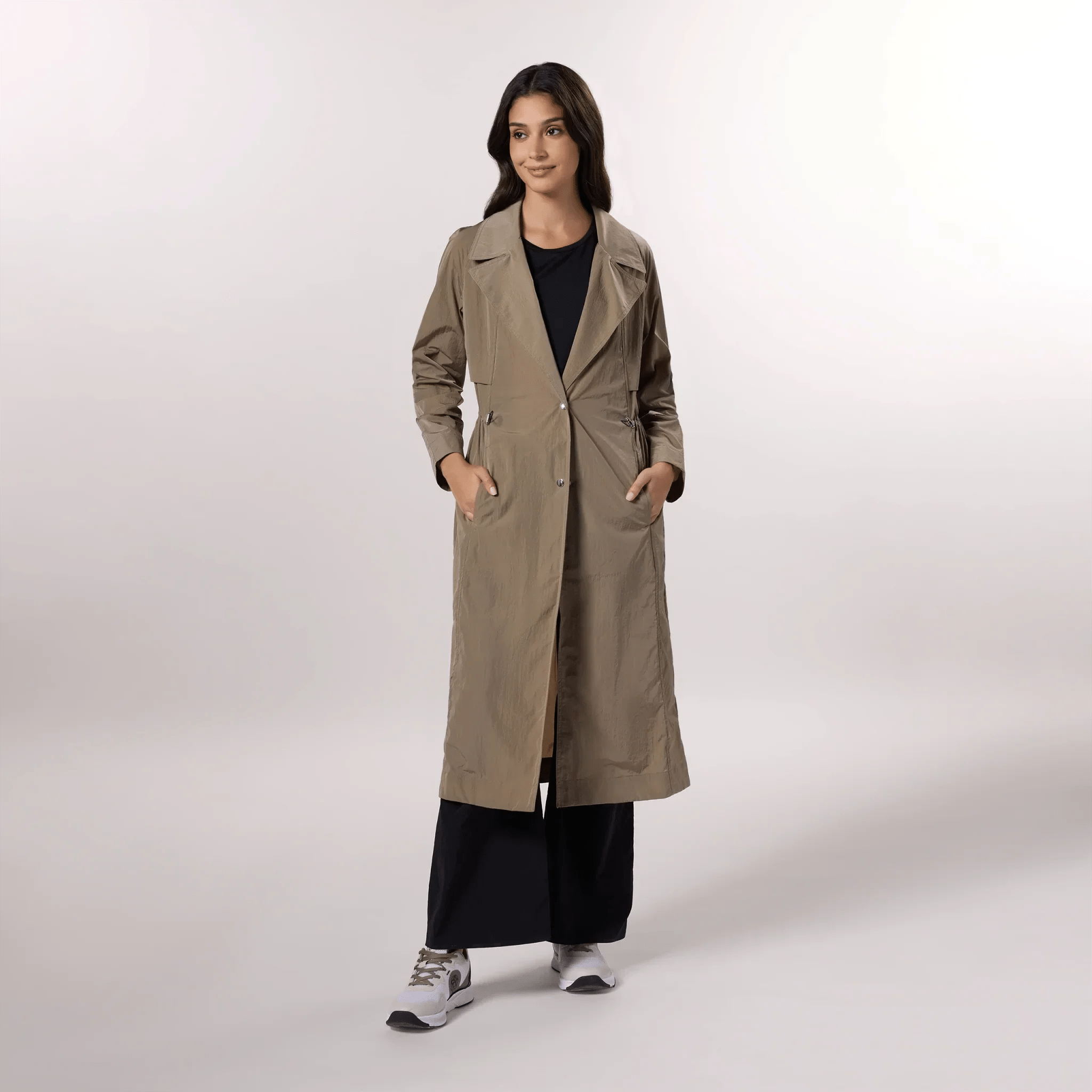 Lightweight Trench Coat - SEASONAL SAND