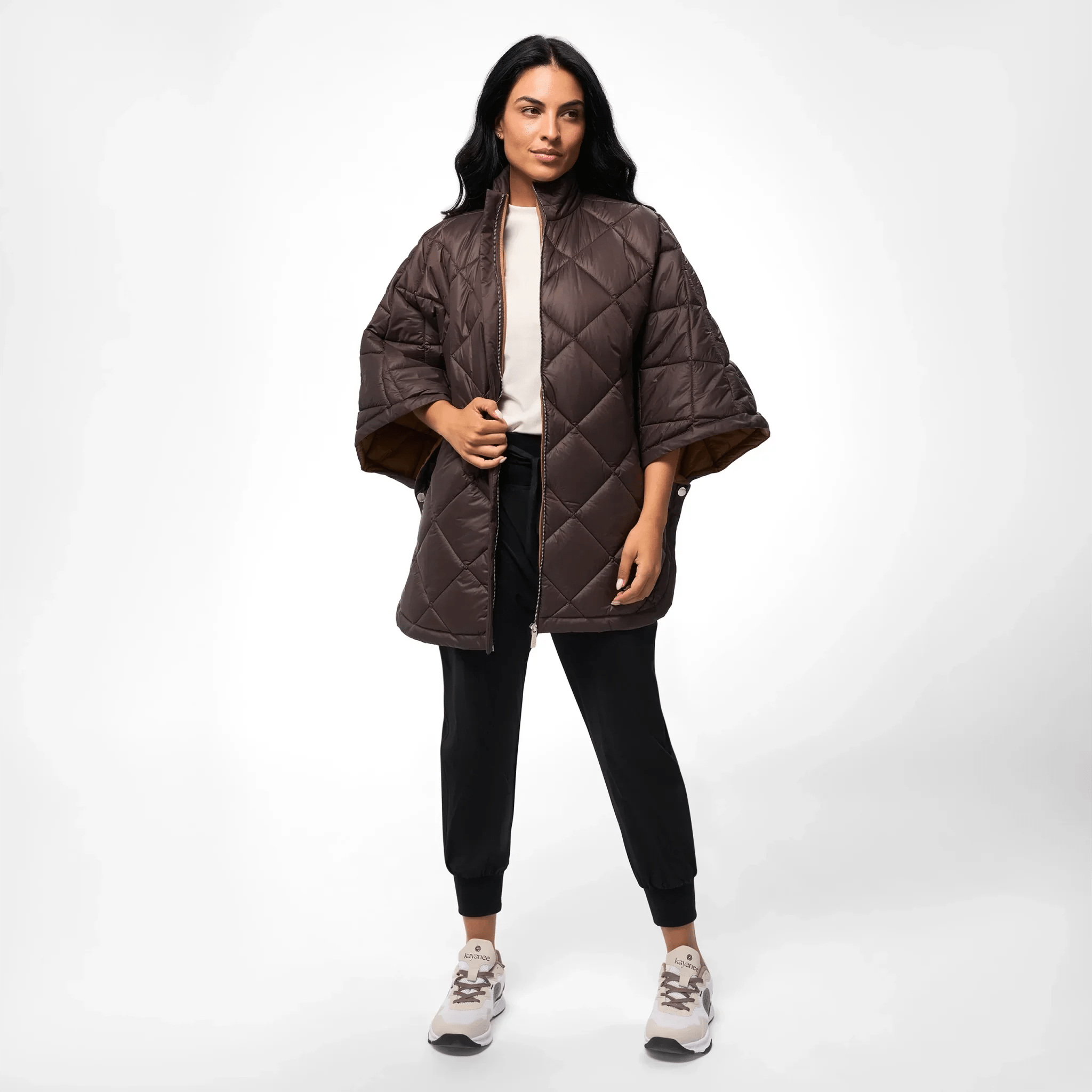 Puffer Cape - SEASONAL CHOCOLATE
