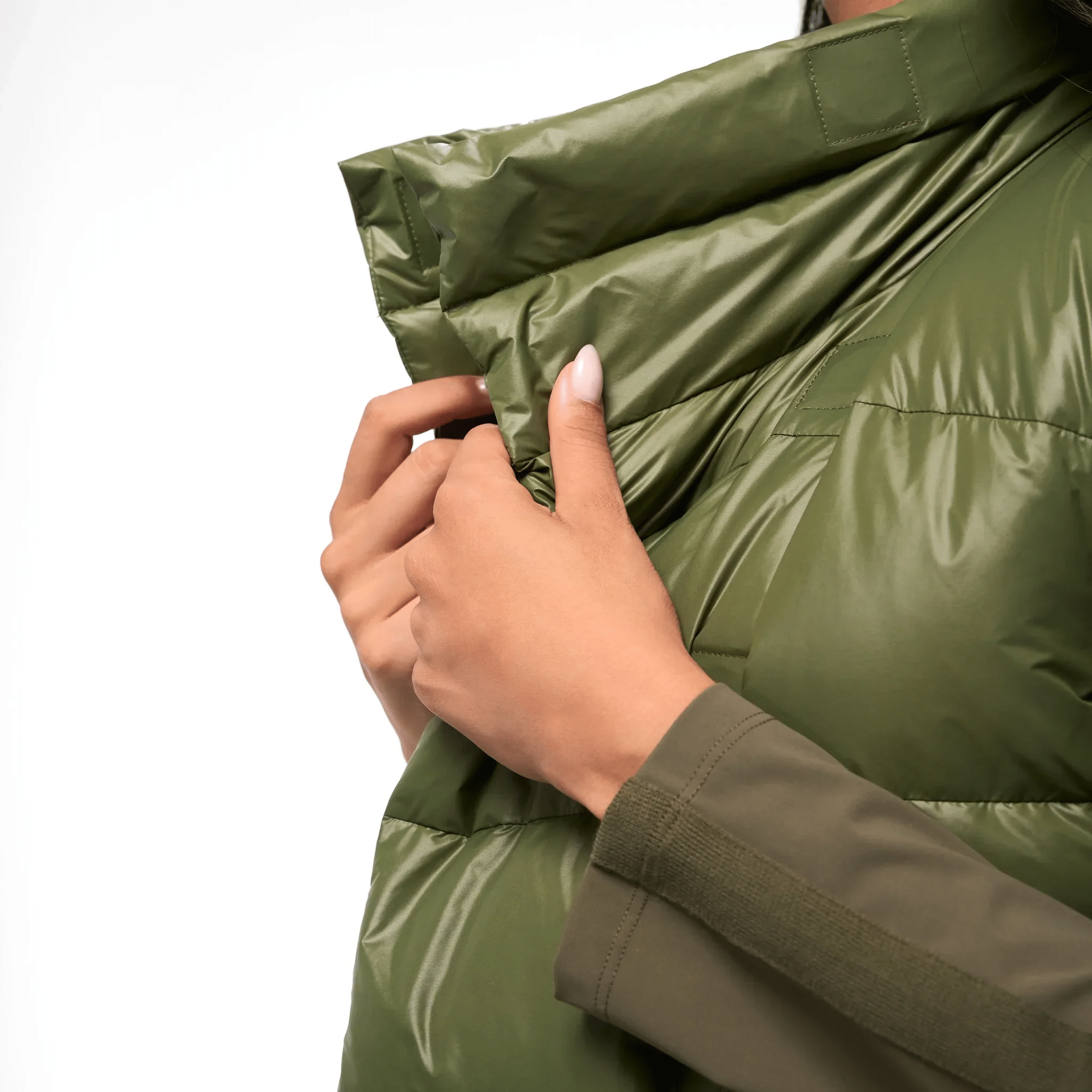 Puffer Vest - CORE DARK MUSK GREEN