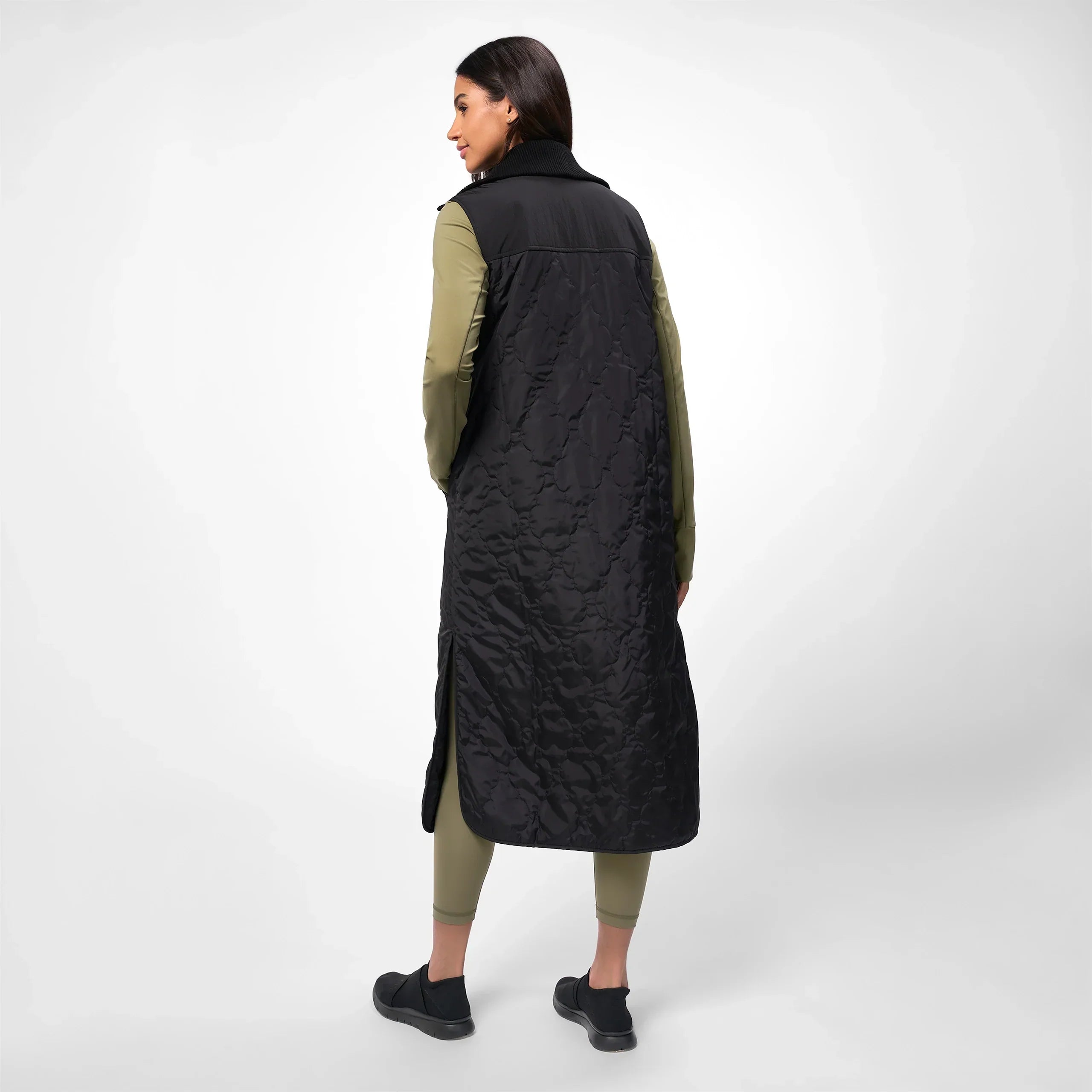 Quilted Gilet - SEASONAL BLACK