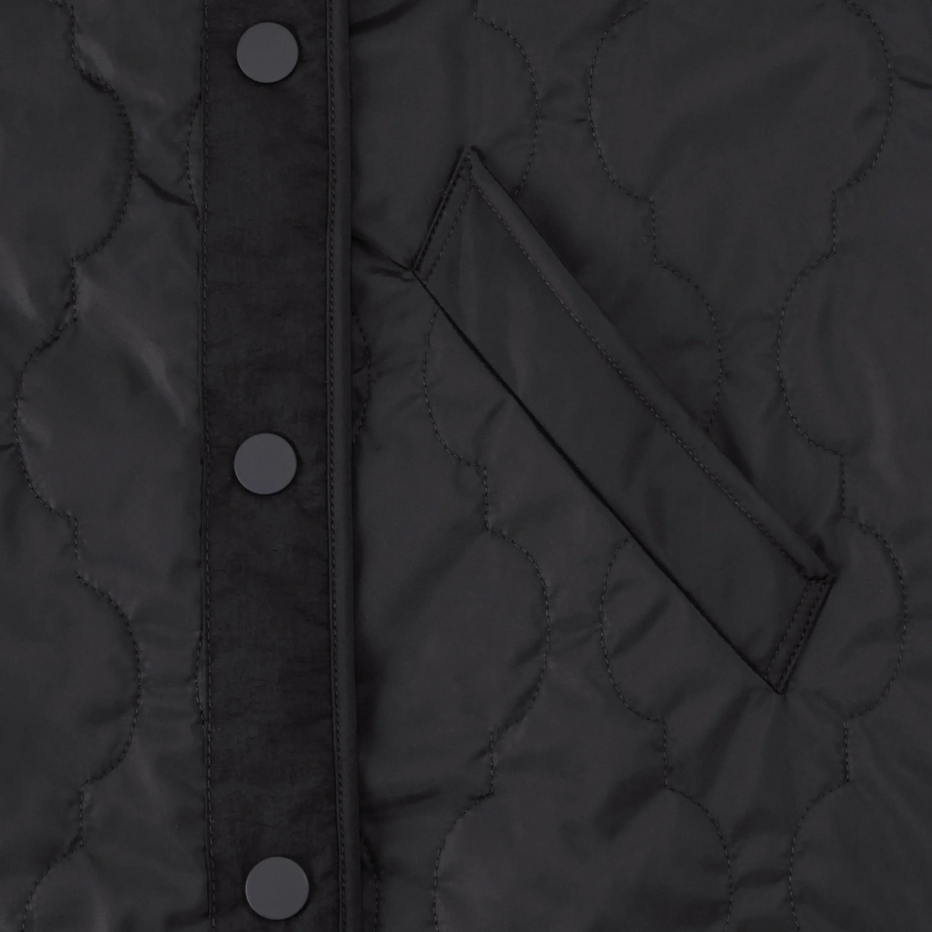 Quilted Gilet - SEASONAL BLACK