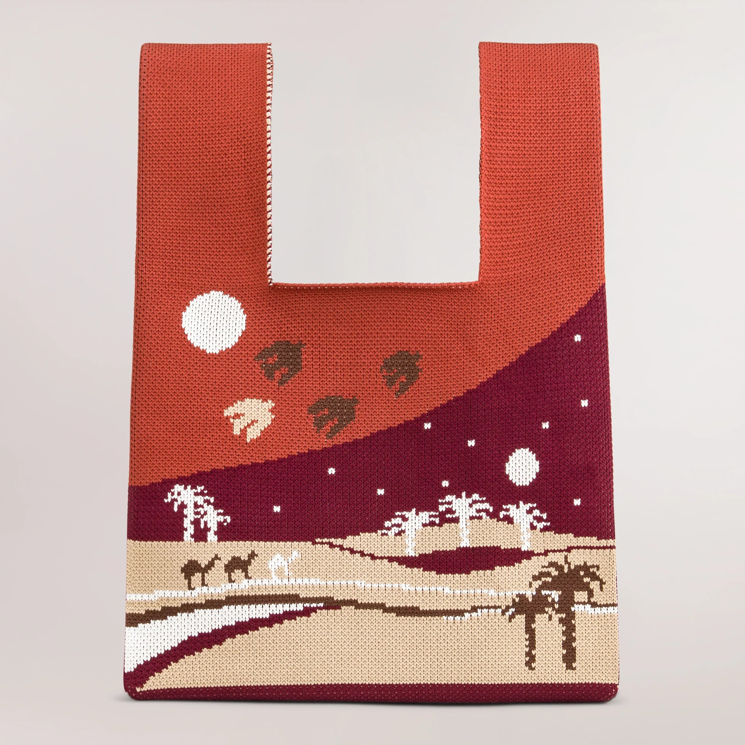 Shop Seasonal Desert Scene Pattern Bag | Kayanee KSA
