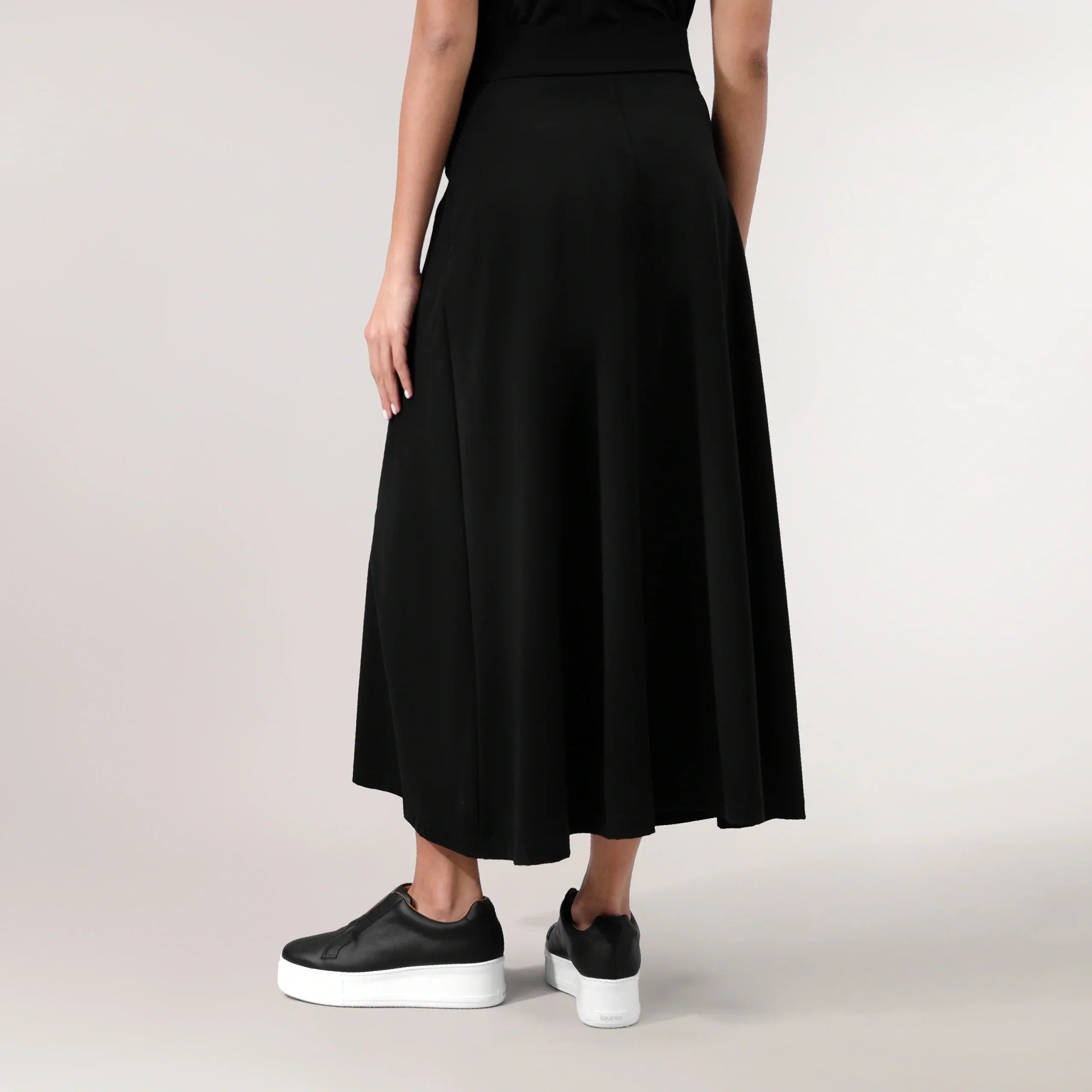 Flared Skirt - SEASONAL BLACK