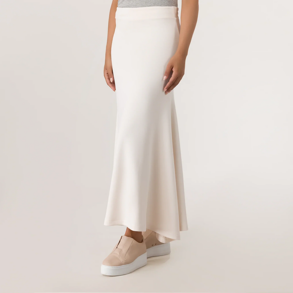 Soft Flared Skirt - SEASONAL BEIGE