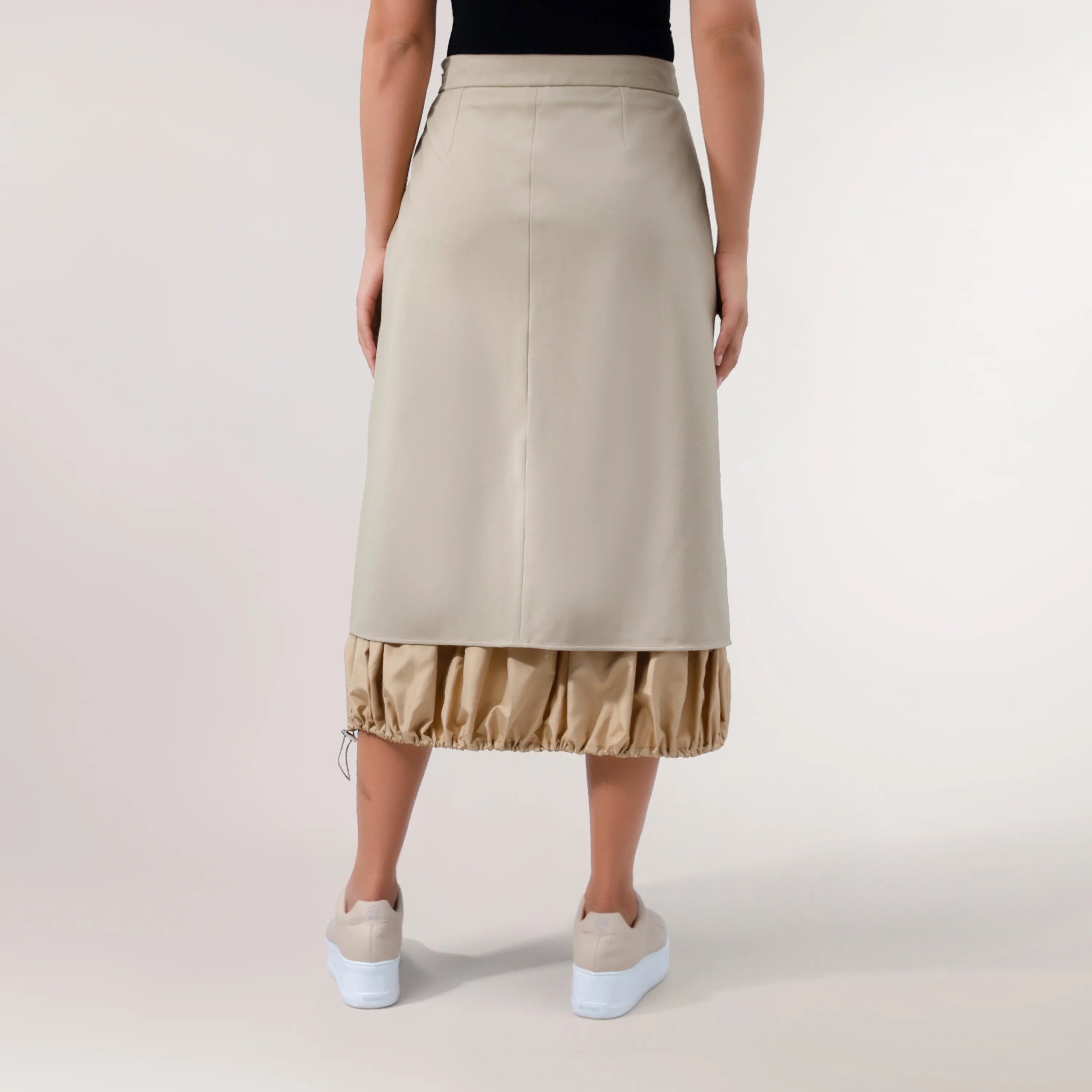 Techno Skirt - SEASONAL BEIGE