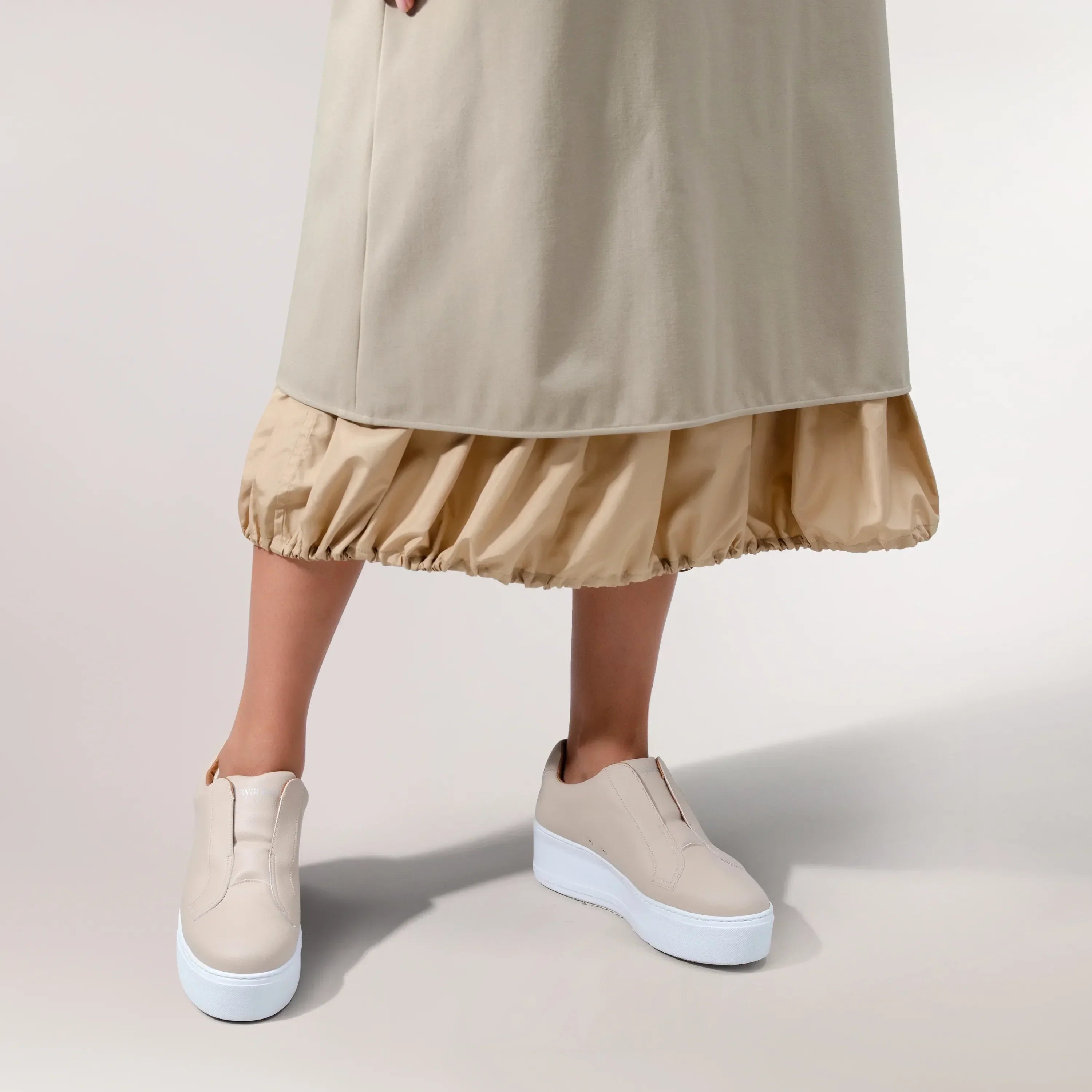 Techno Skirt - SEASONAL BEIGE