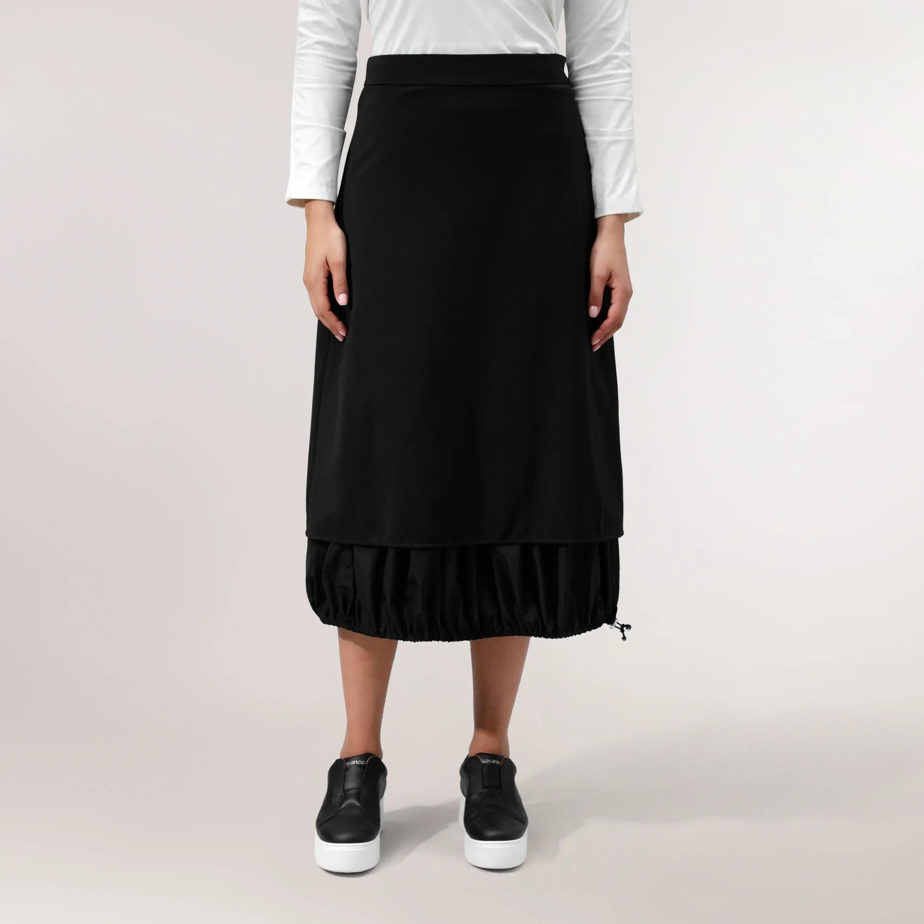 Techno Skirt - SEASONAL BLACK