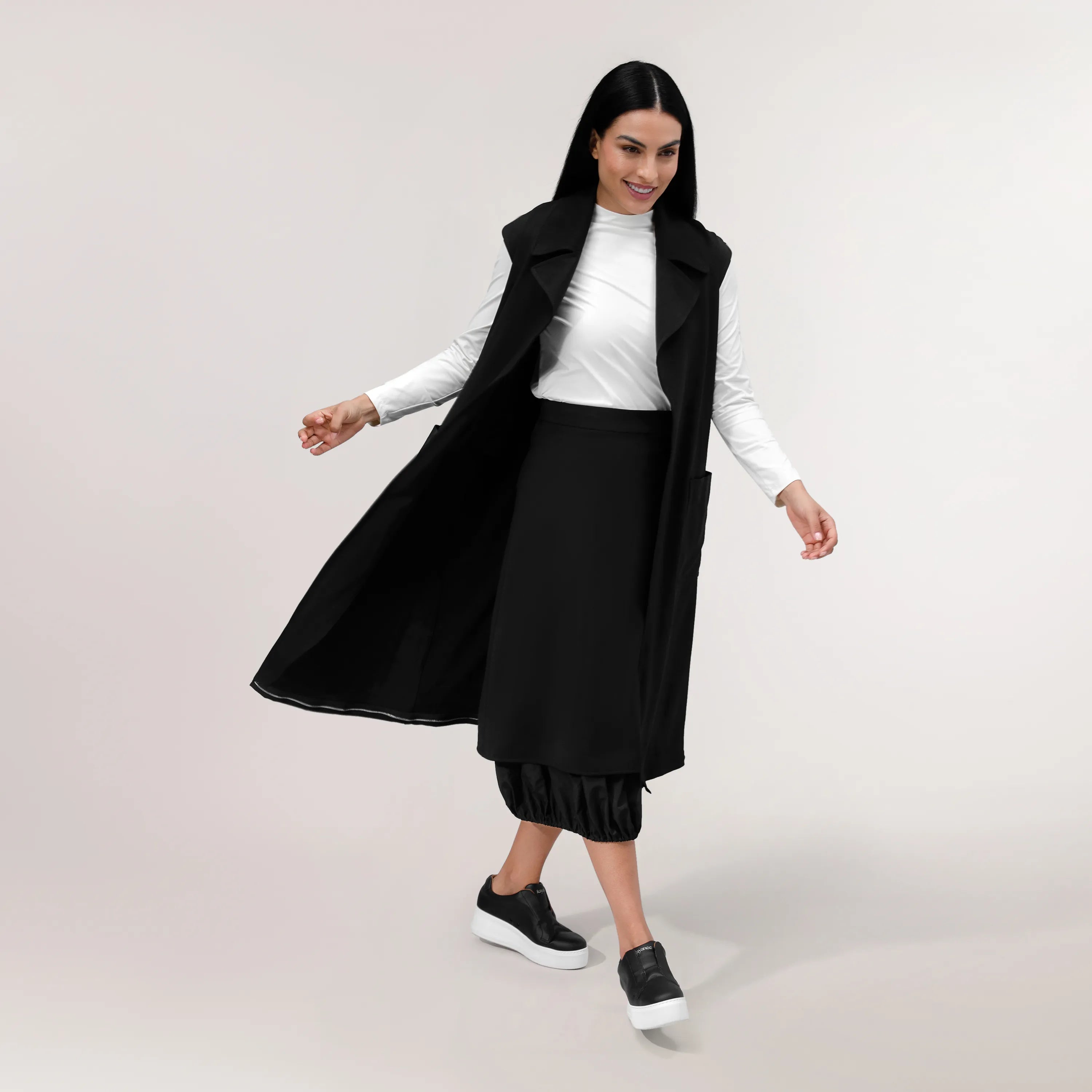 Techno Skirt - SEASONAL BLACK