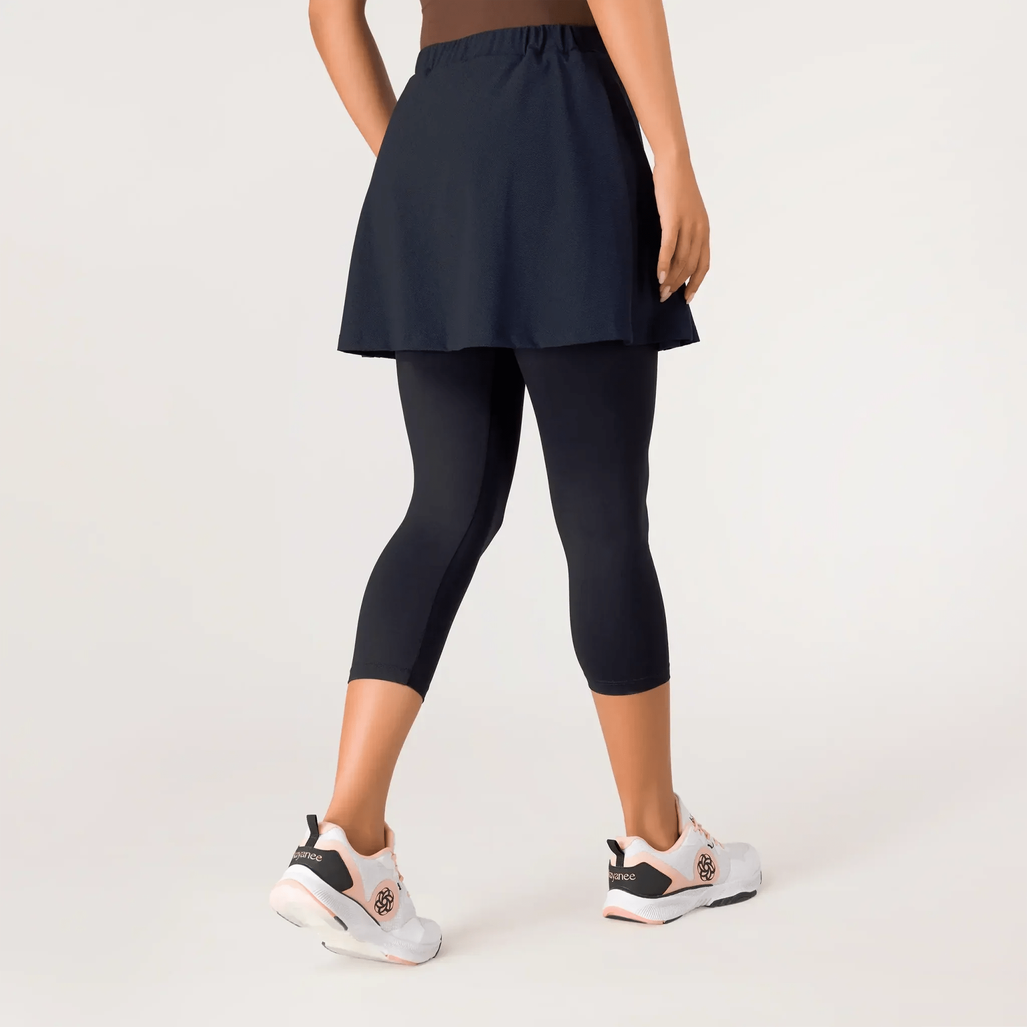 Pique Tennis Skort - SEASONAL NAVY