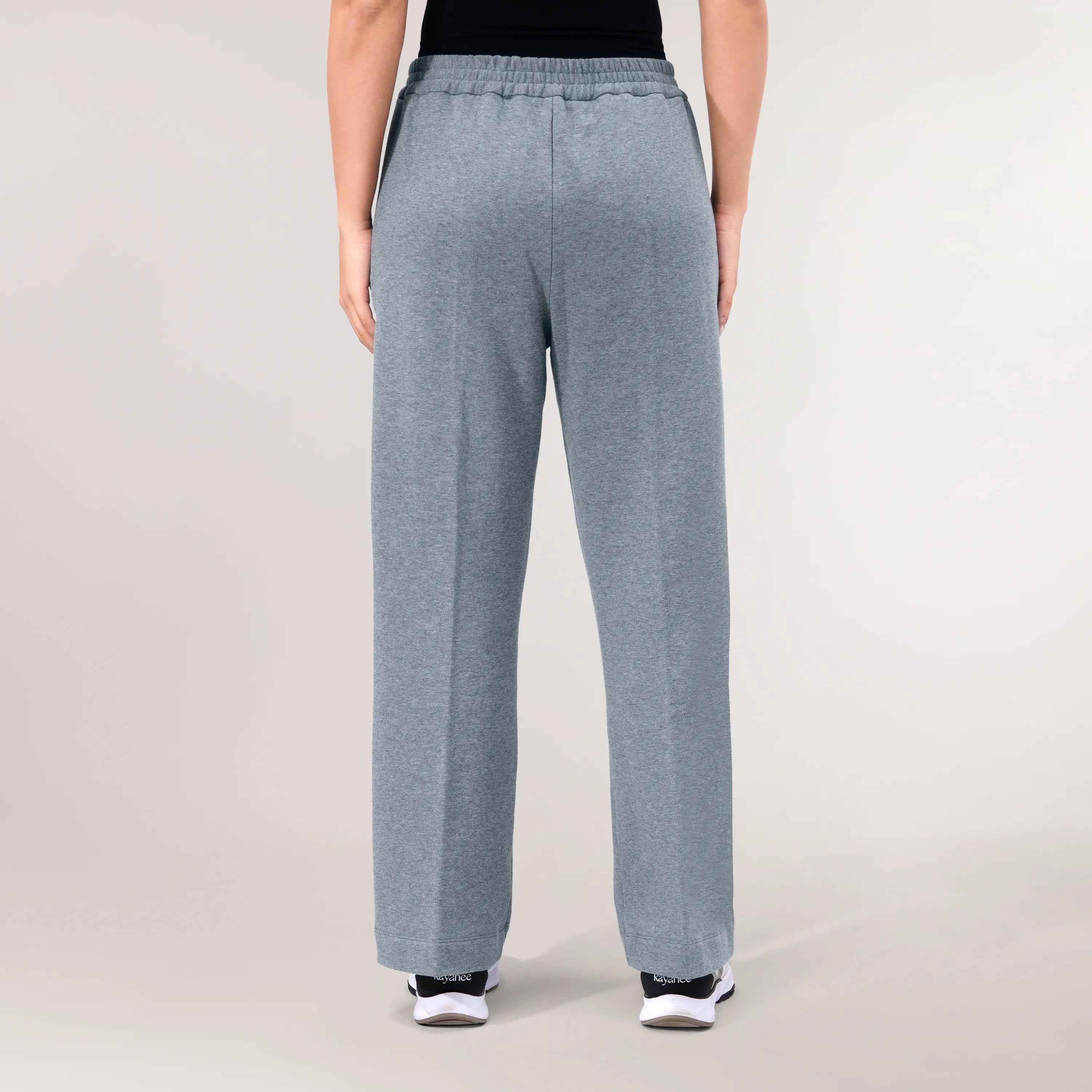 Flare Track Pants - SEASONAL GREY MELANGE