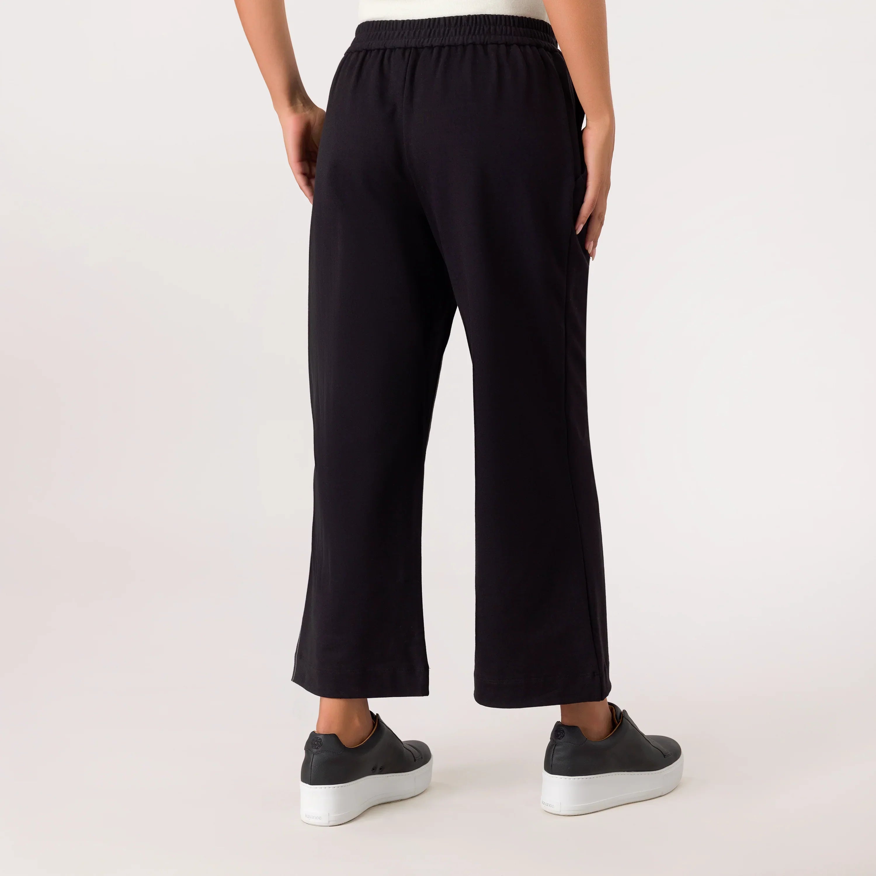Flare Track Pants - SEASONAL BLACK