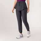 Inner Beat Dance Pants with Skirt - KDF CHARCOAL