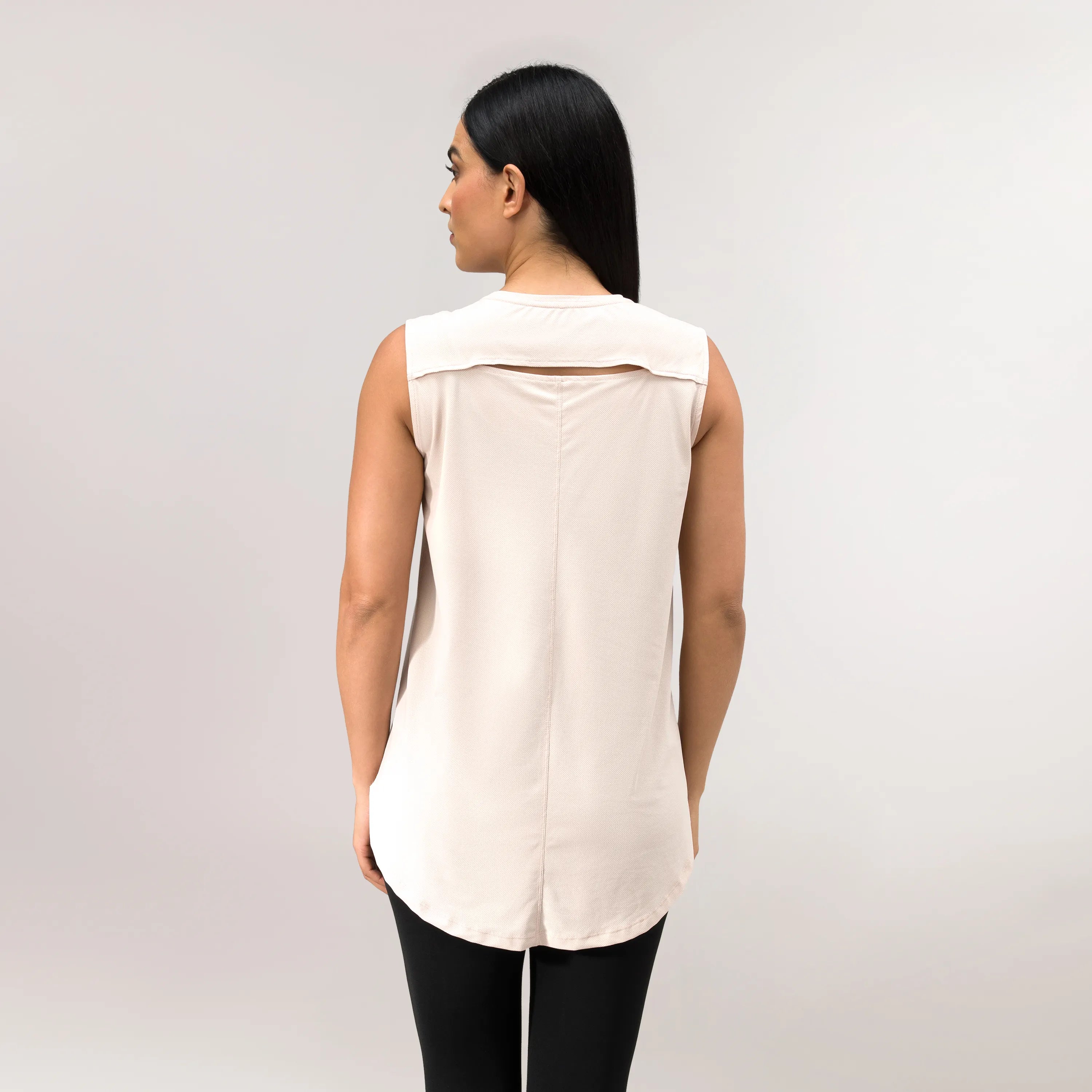 Twirl Sleeveless Top - CORE LIGHT PINK