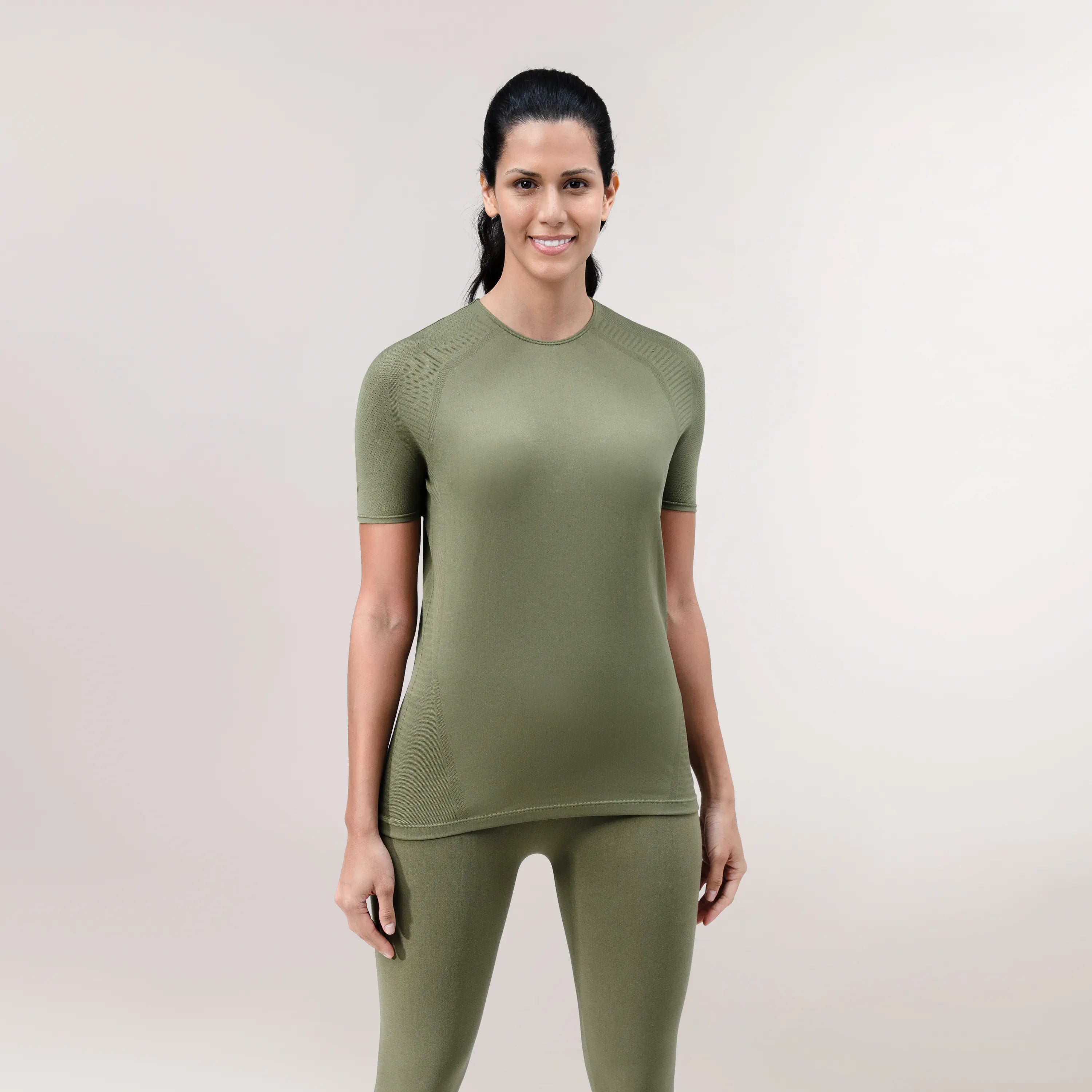 Limber Up T-shirt - CORE MUSK GREEN