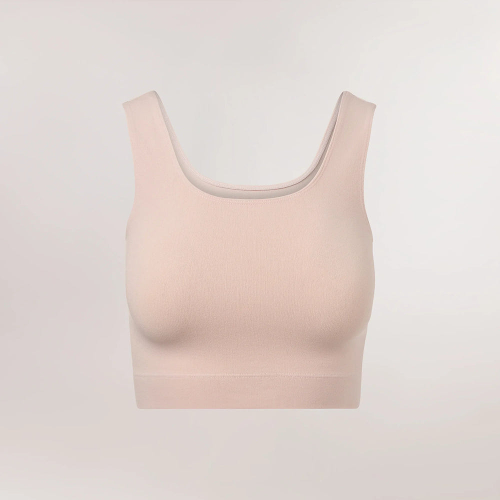 Limber Up Cropped Top - CORE LIGHT PINK