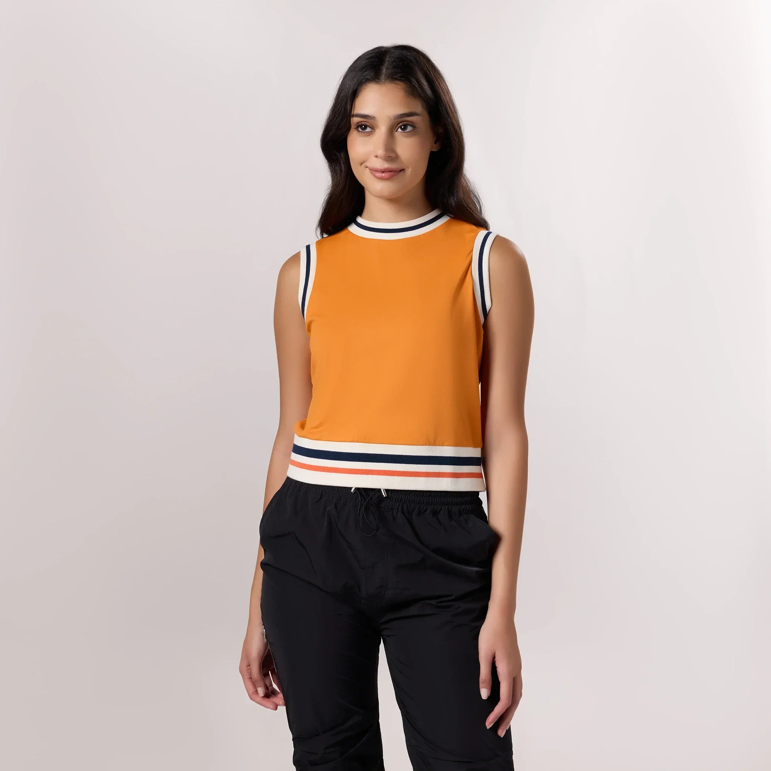 Comfort Sleeveless Top - SEASONAL ORANGE