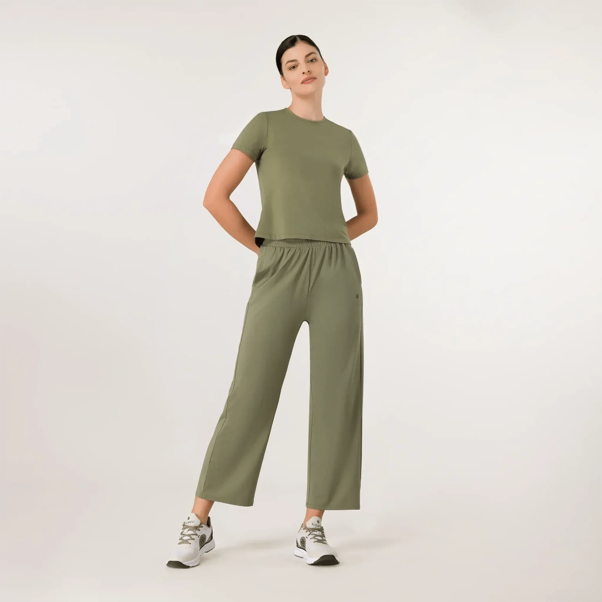 Flow Top - CORE MUSK GREEN