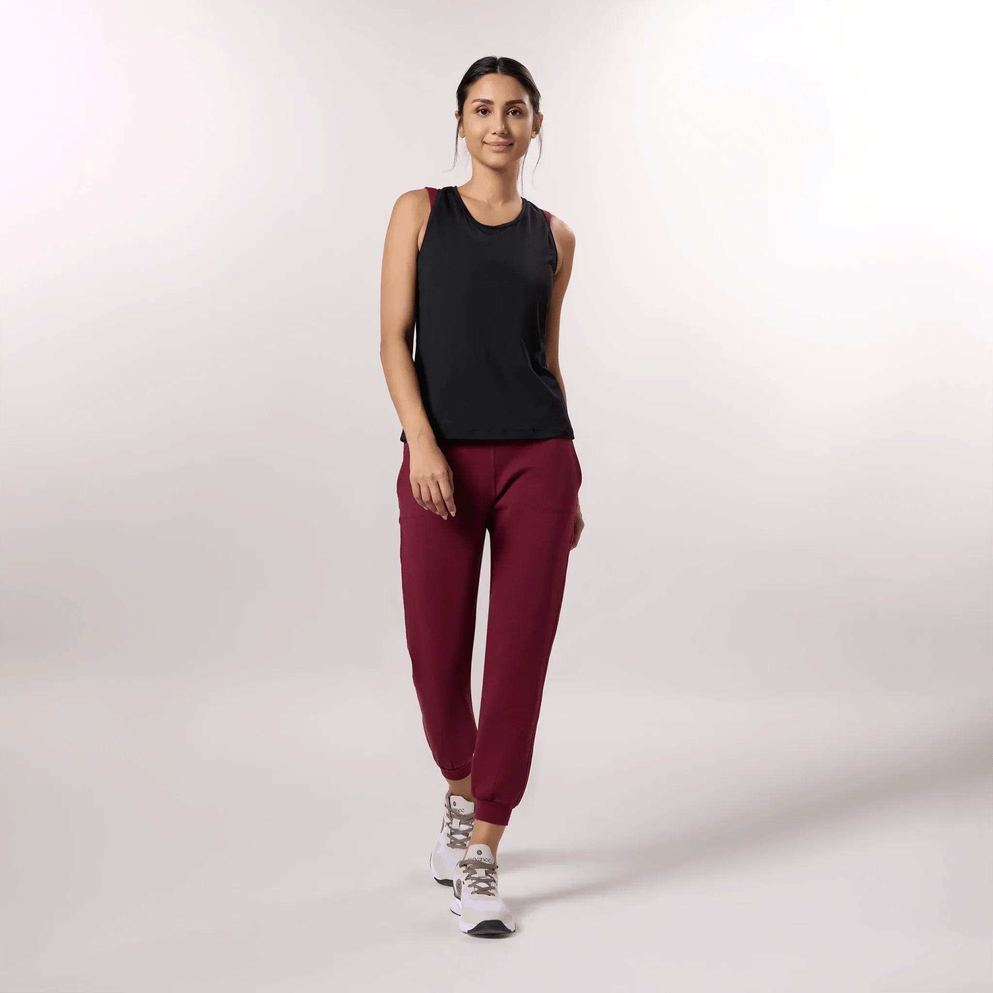 Freestyle Active Racerback Top - CORE BLACK