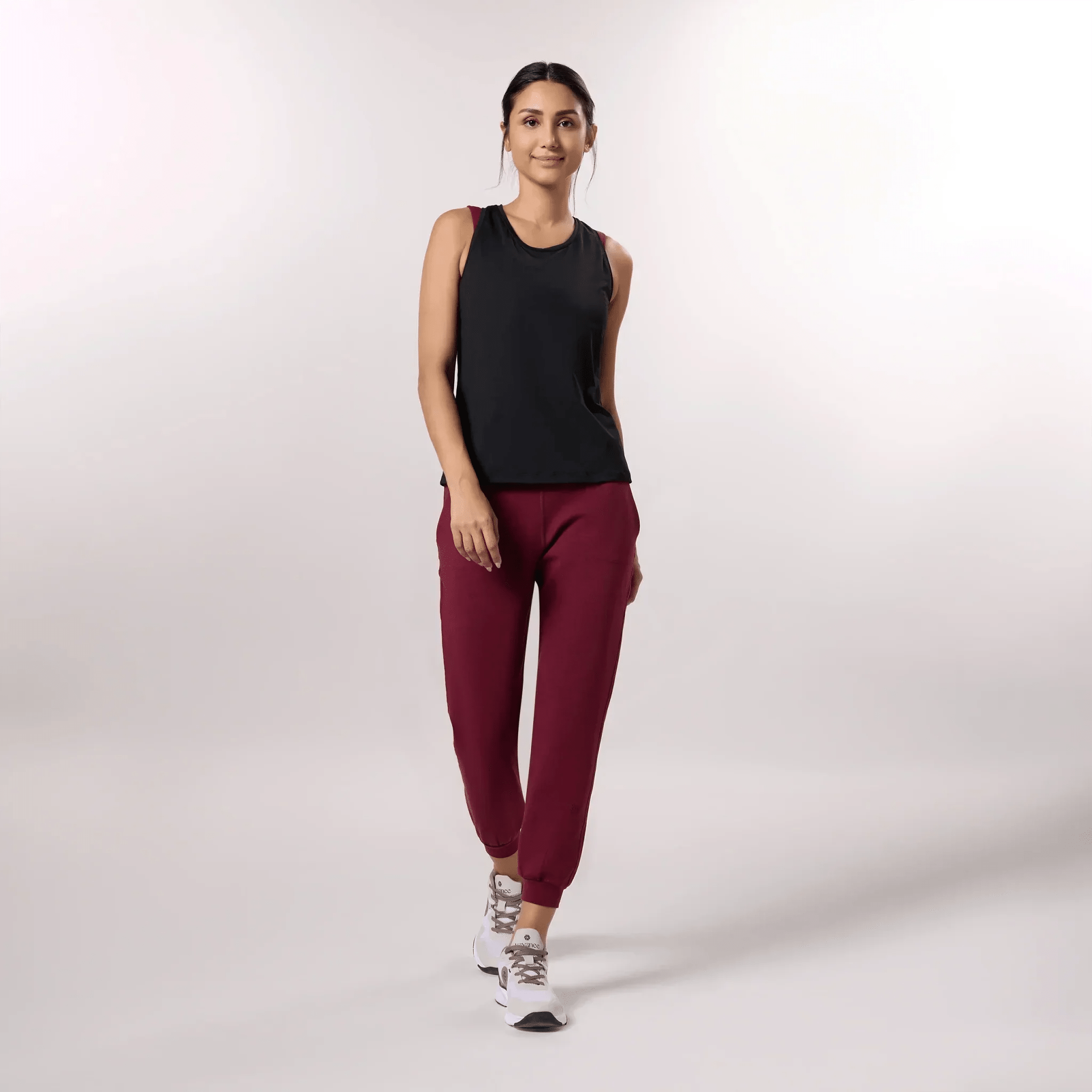Freestyle Active Racerback Top - CORE BLACK