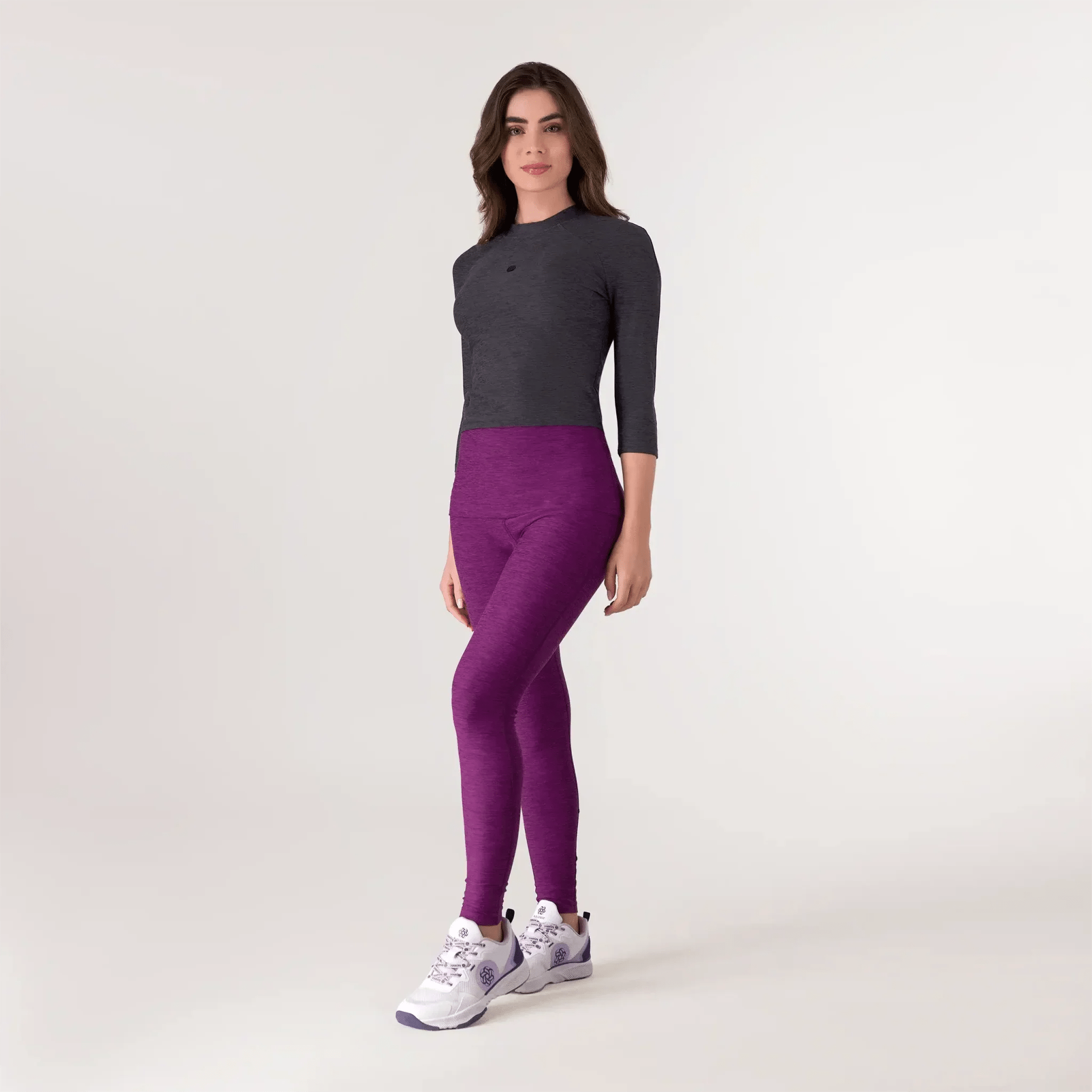 Rhythm Cropped Top - KDF CHARCOAL