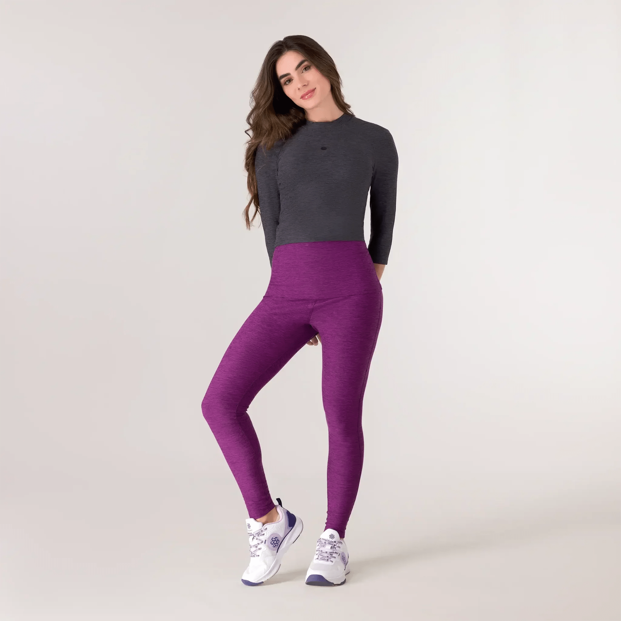 Rhythm Cropped Top - KDF CHARCOAL