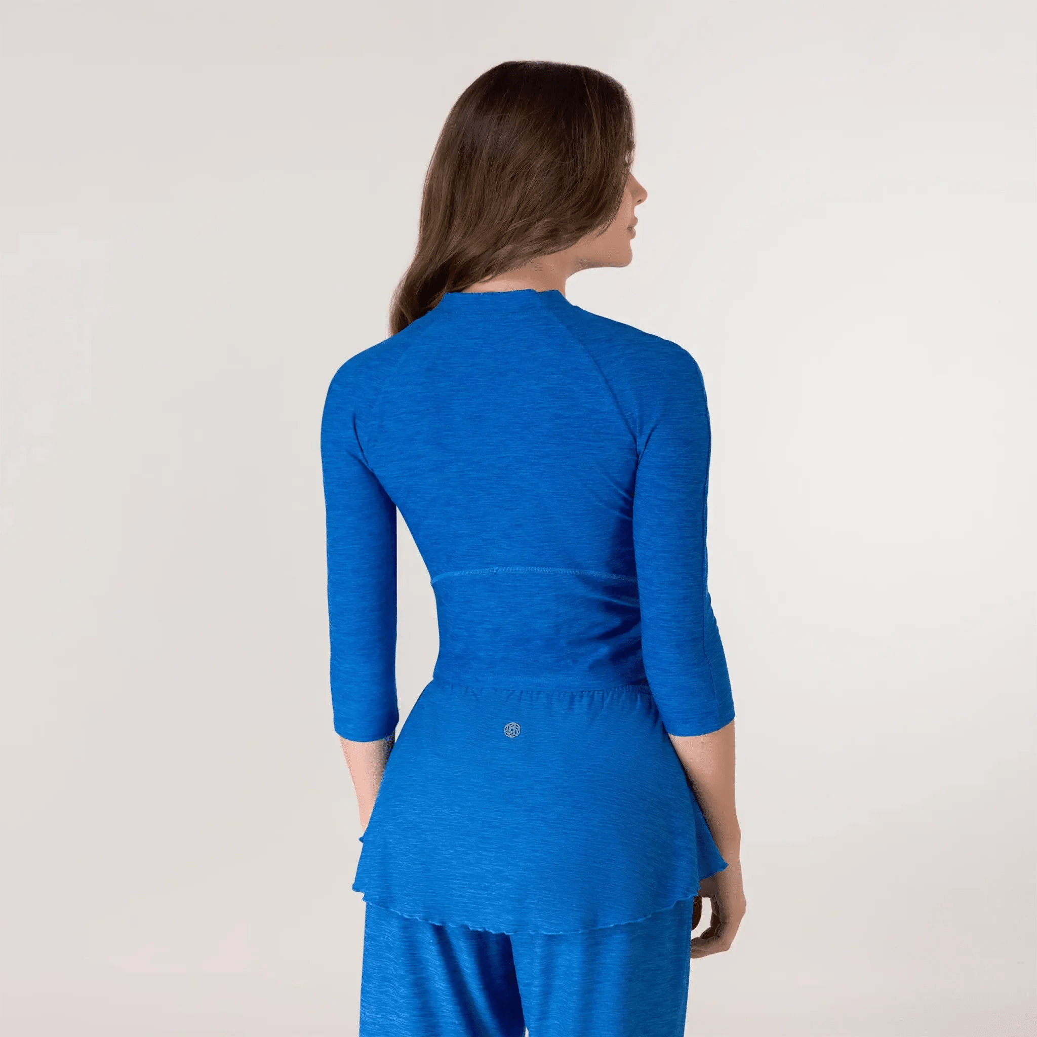 Rhythm Cropped Top - KDF BLUE
