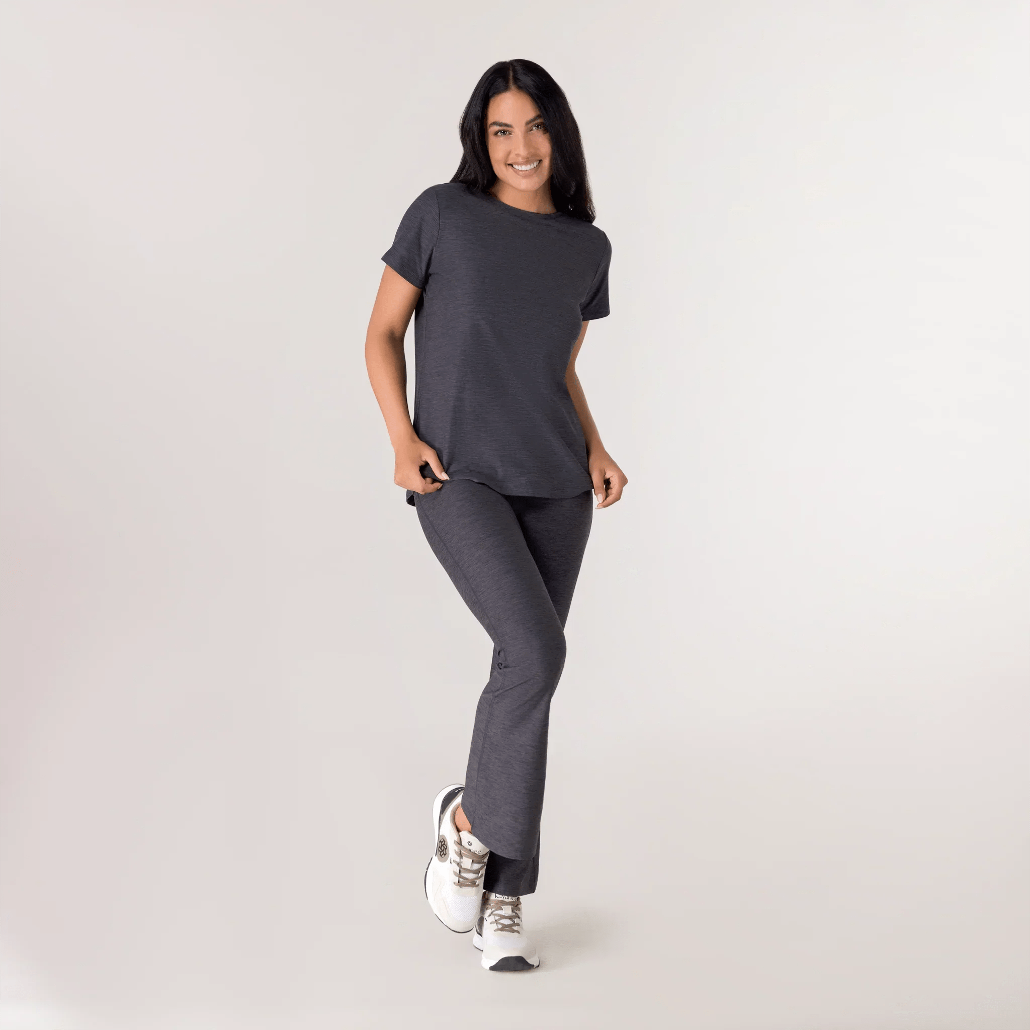 Inner Beat Dance T-Shirt - KDF CHARCOAL