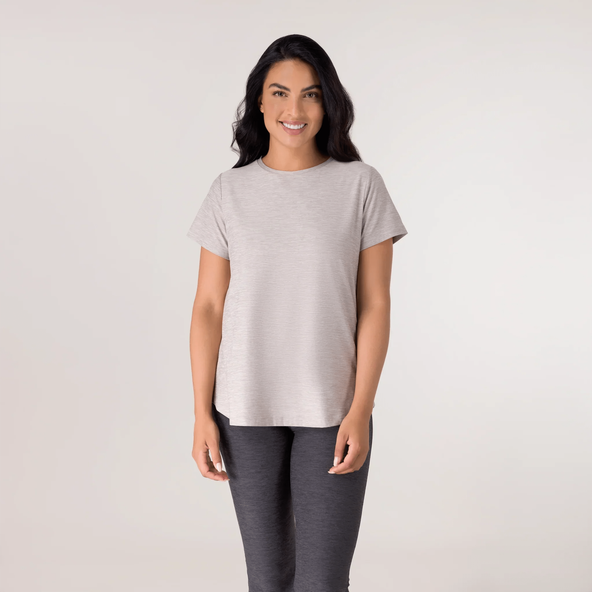 Inner Beat Dance T-Shirt - KDF GREY