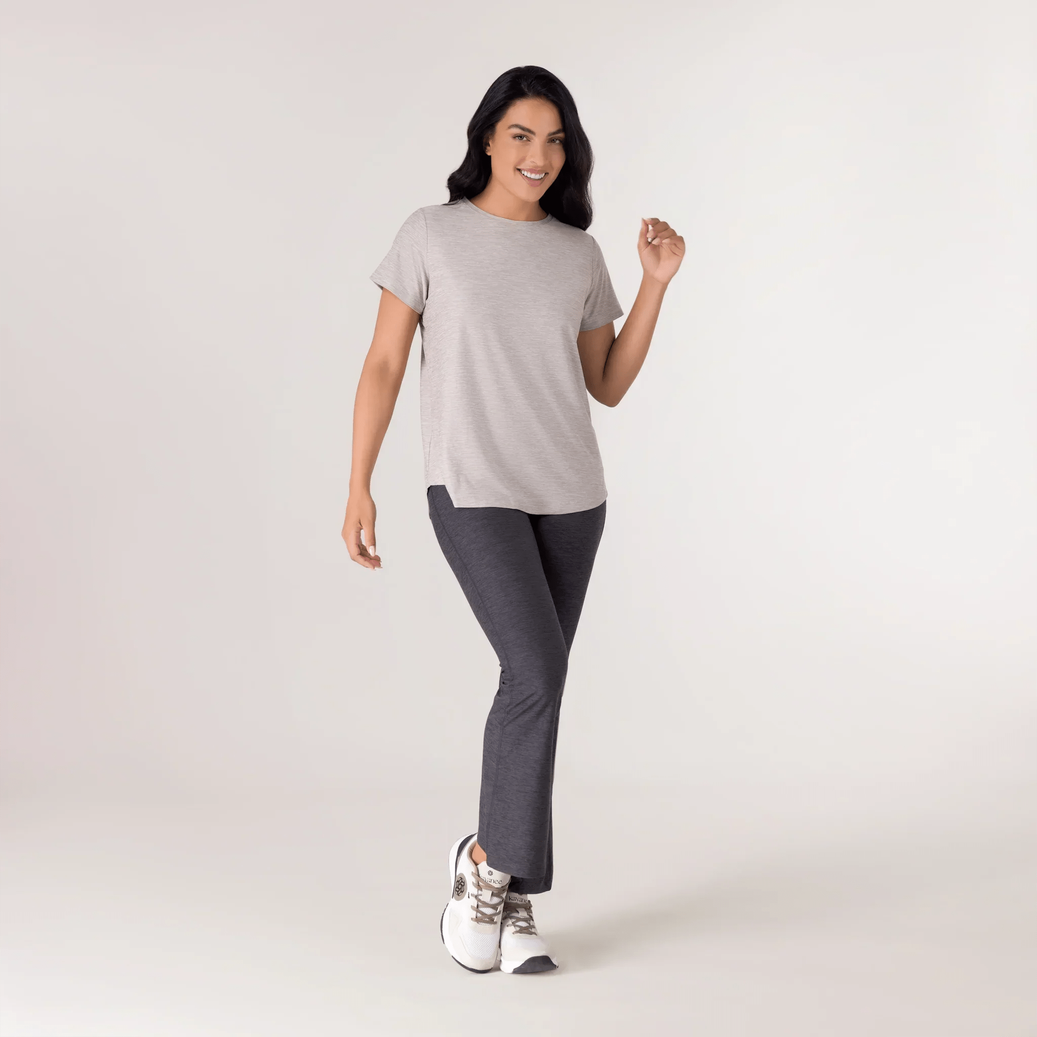 Inner Beat Dance T-Shirt - KDF GREY