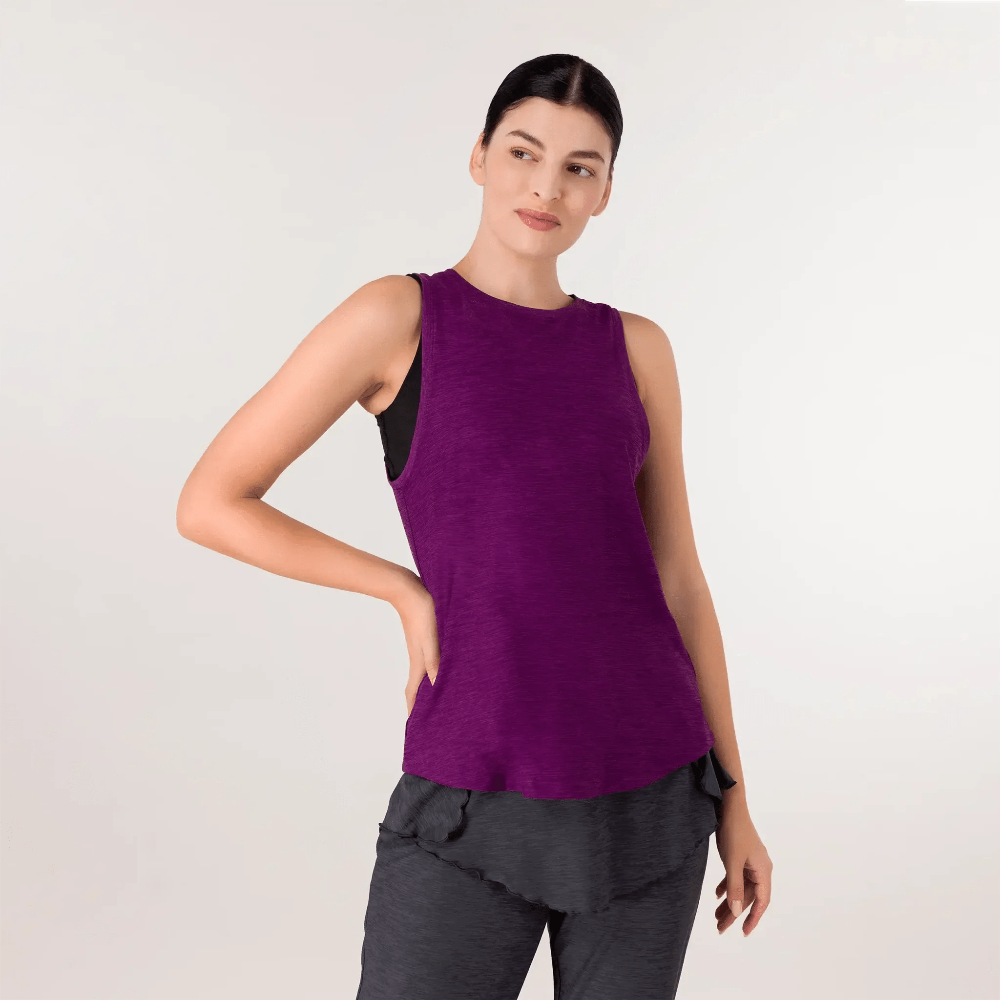 Inner Beat Dance Tank Top - KDF PURPLE